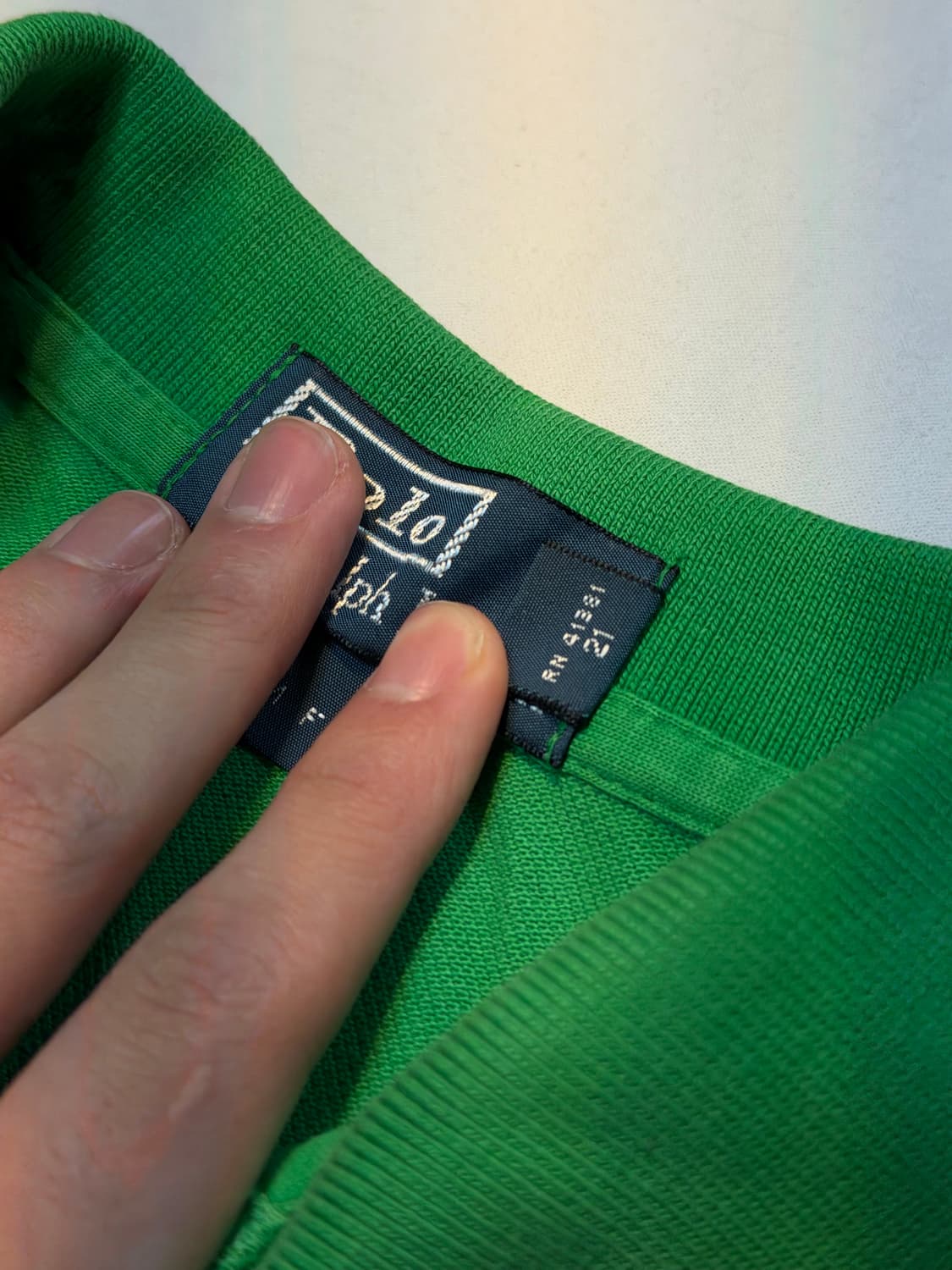 폴로 랄프로렌 빅포니 치프키프 카라티 그린 상품이미지3