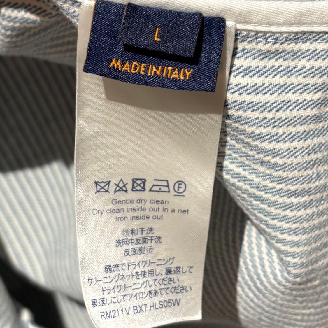 L/루이비통 모노그램 워터컬러 데님자켓 상품이미지4