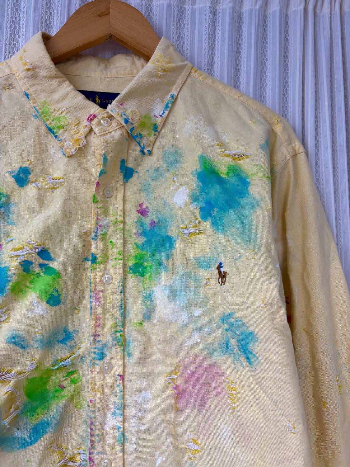 빈티지 폴로 커스텀 샘플 셔츠 상품이미지3