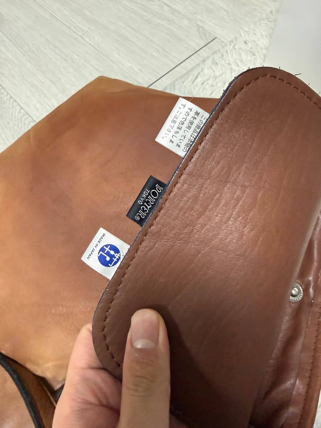 Porter 요시다 포터 바로 레더 숄더백 상품이미지6