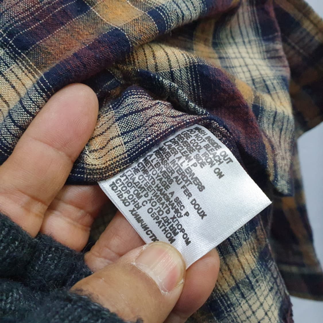 ATTENTION 체크 셔츠(105) 상품이미지4