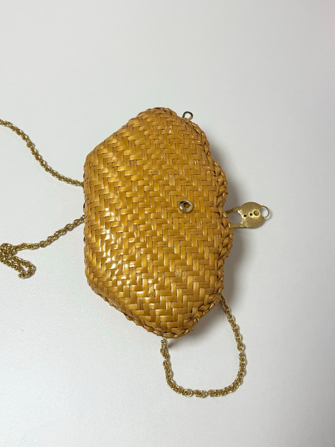 꾸레쥬 Vintage Straw Chain Bag 상품이미지4