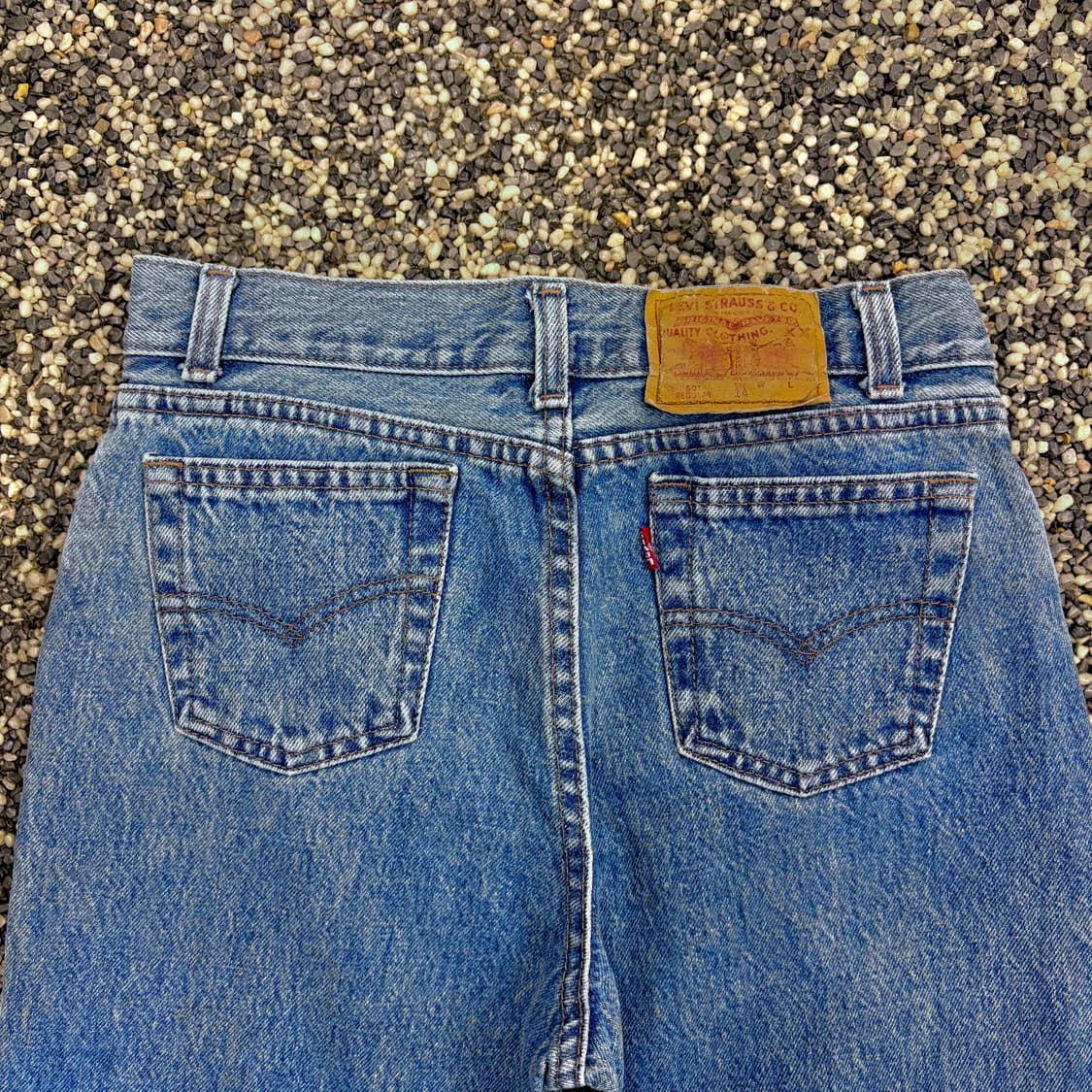 90s 리바이스 501 데님 made in USA (27) 상품이미지3