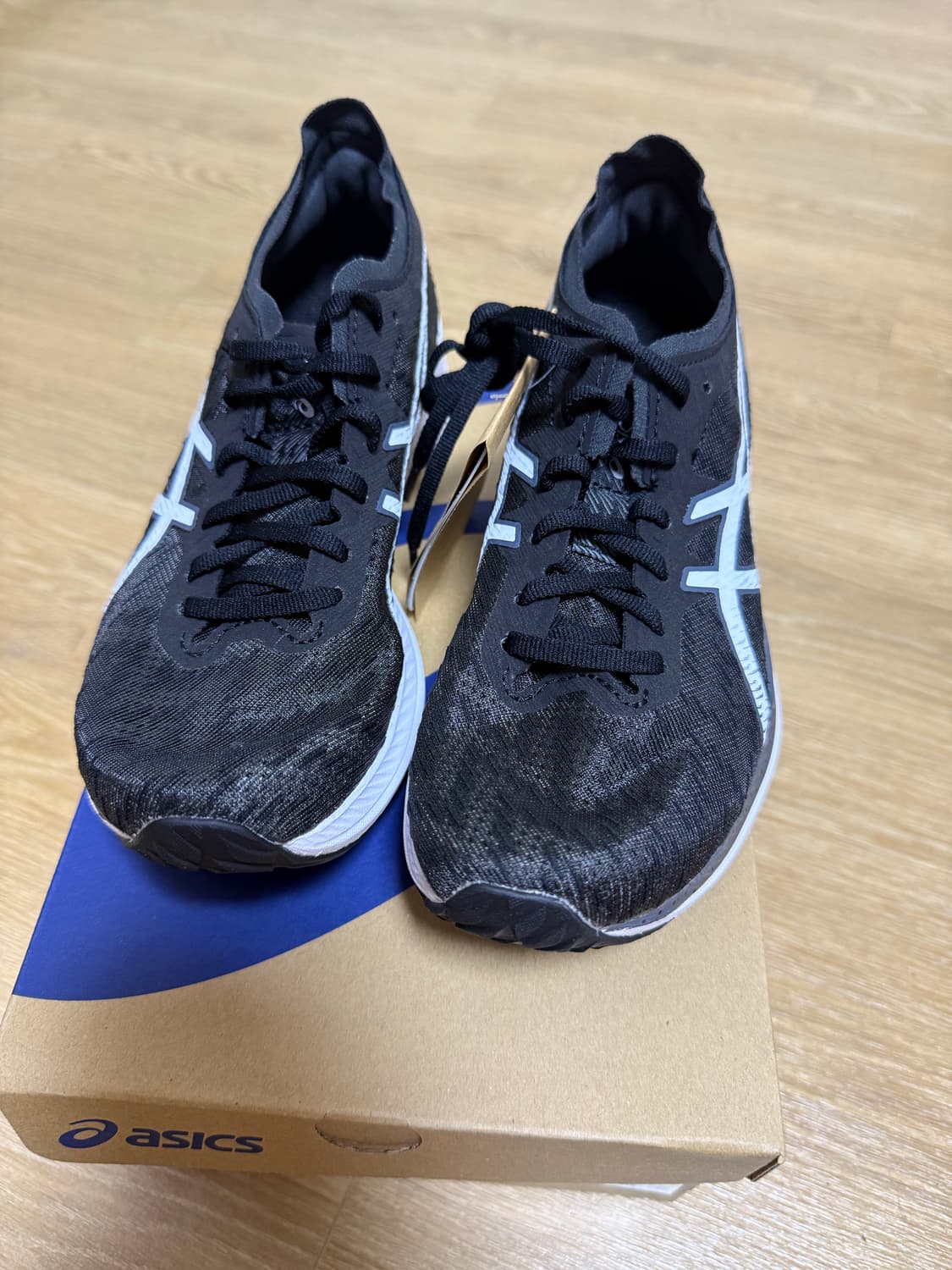 아식스 매직스피드W 검흰 (225) 상품이미지2