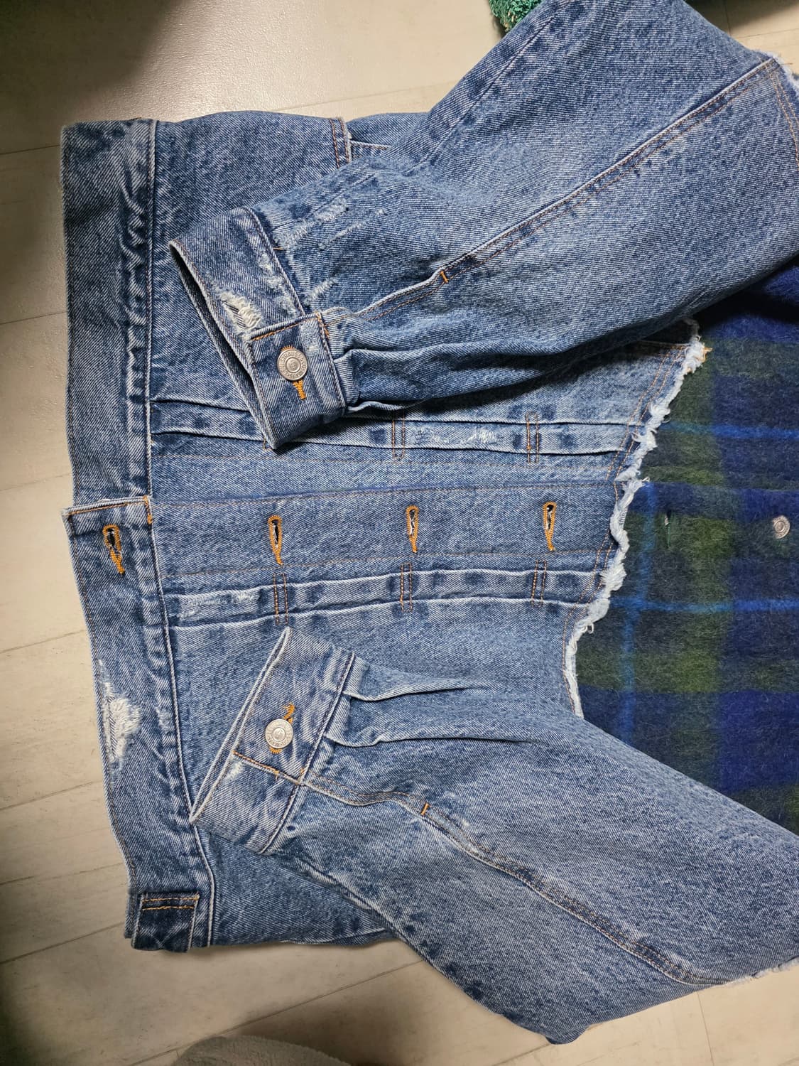 앤더슨벨 리바이스 데님 트러커 자켓 S 상품이미지2