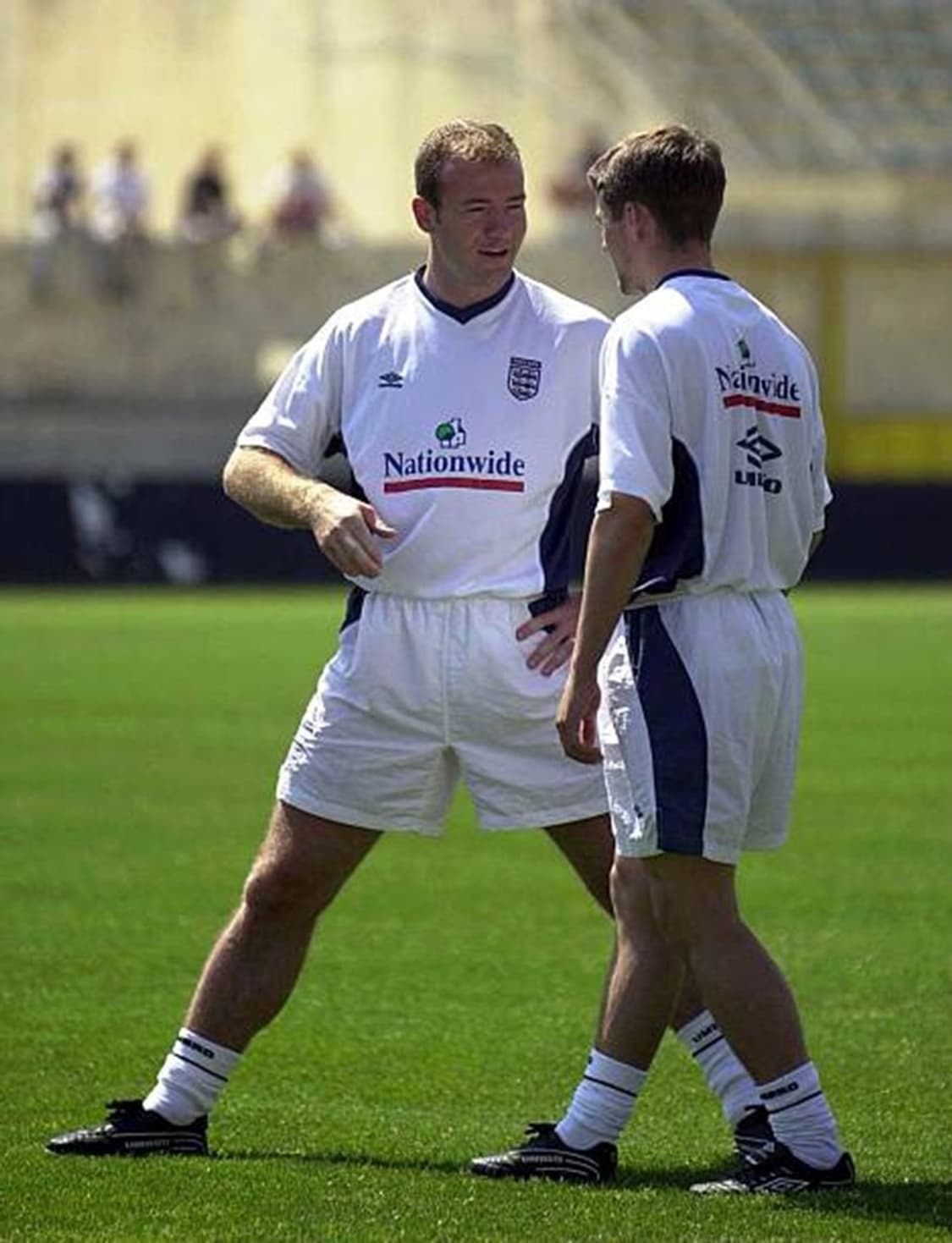 엄브로 잉글랜드 국대 00-01 트레이닝 셔츠 상품이미지2