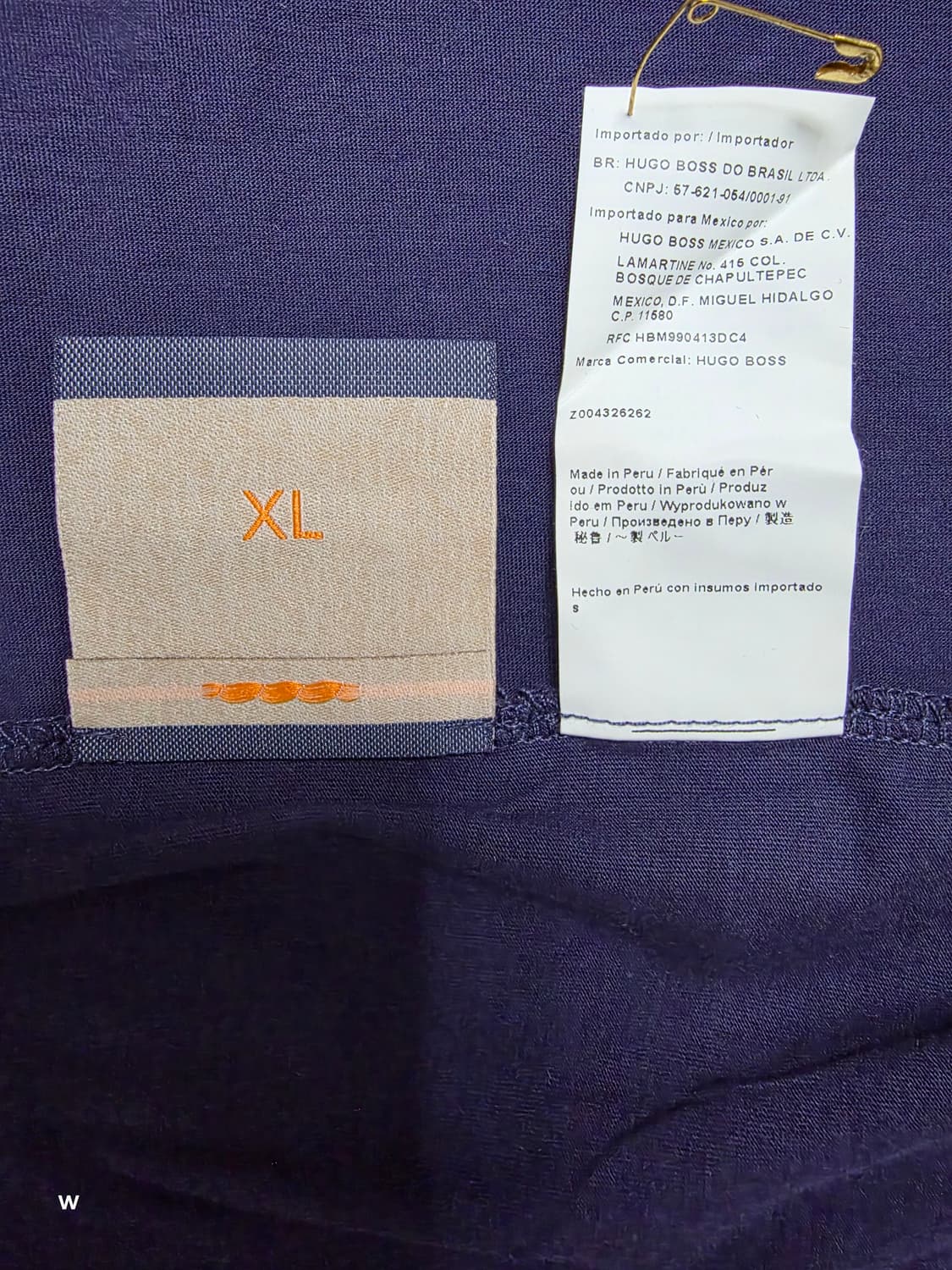 Hugo boss 휴고보스 보스오렌지 브이넥 티셔츠 [XL] 상품이미지9