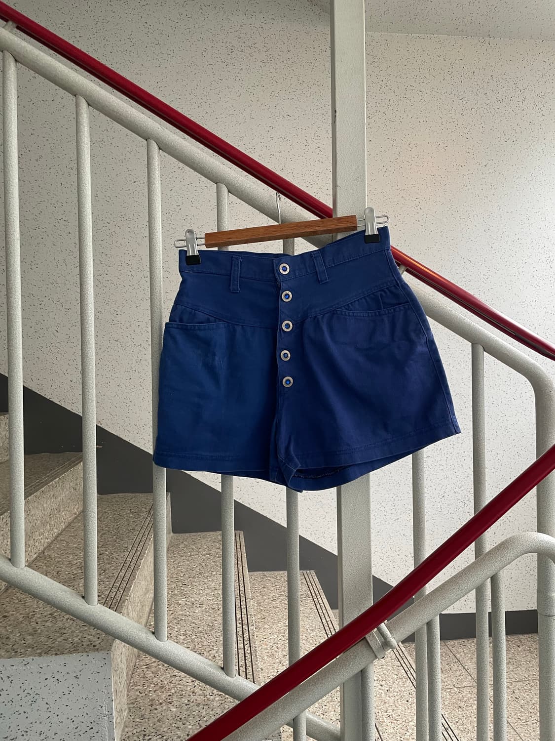 blue hot pants 상품이미지1