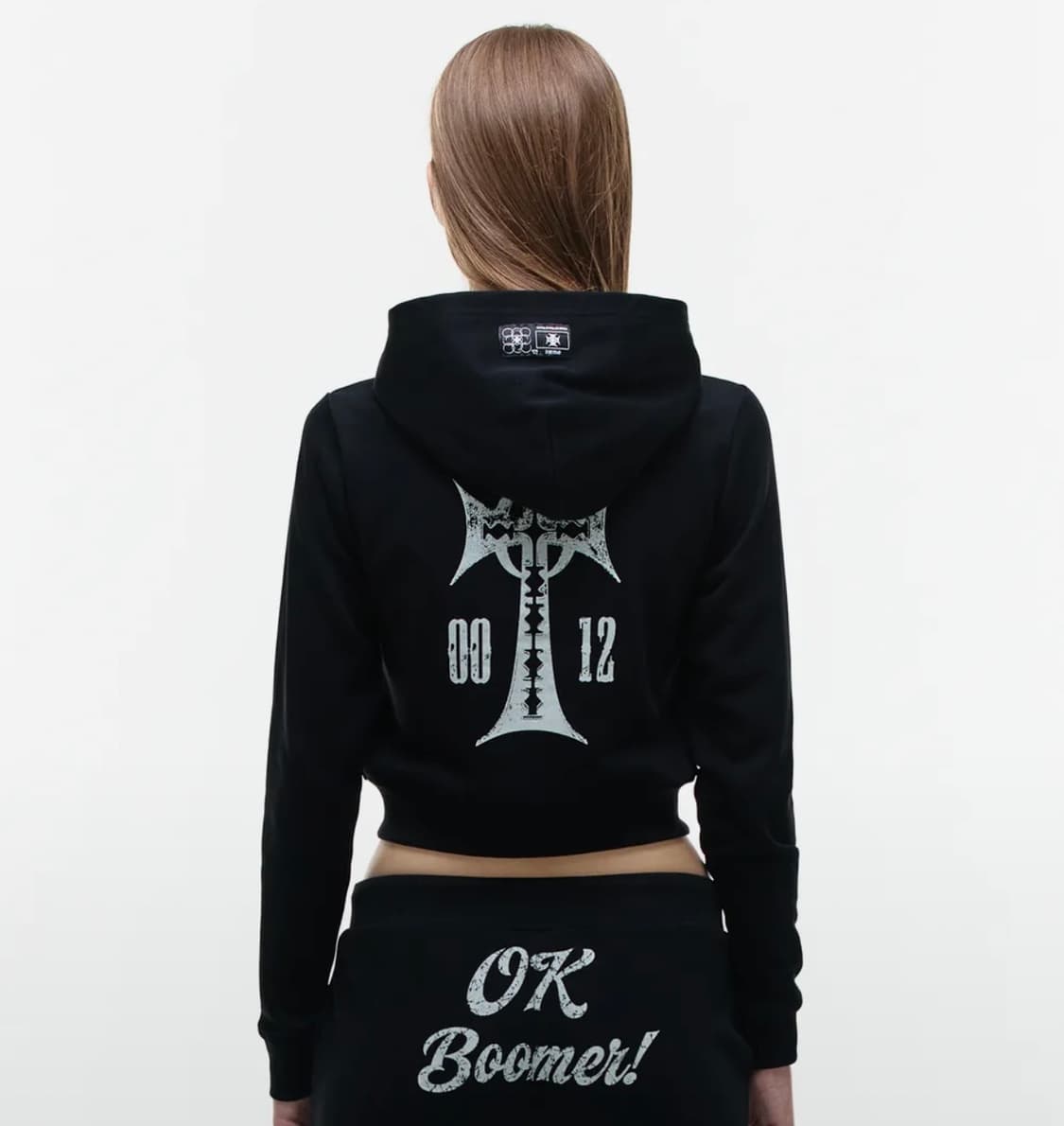 Op. 07 CITY GIRL HOOD-ZIP BLACK 상품이미지1