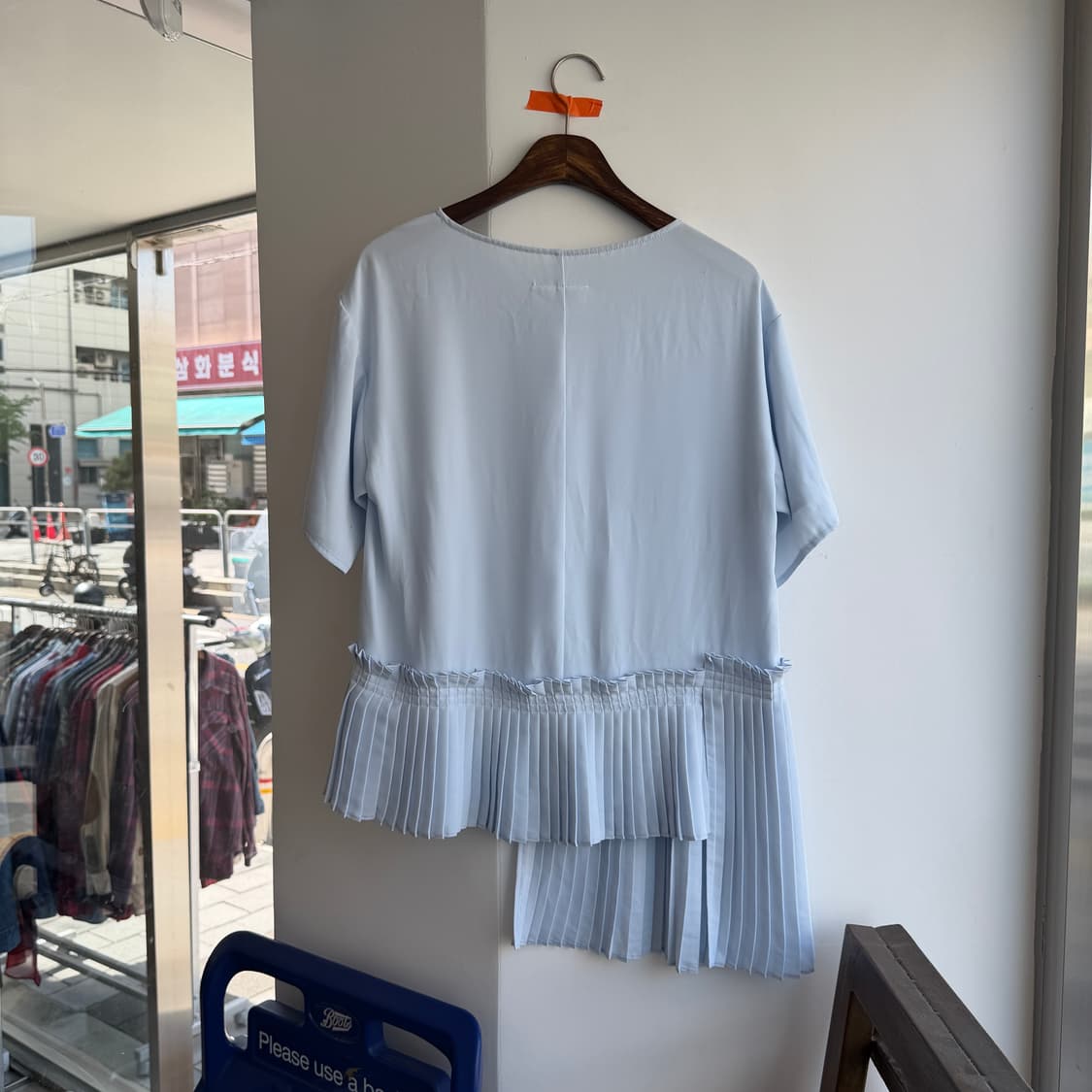 mm6 메종 마르지엘라 플리츠 블라우스 상품이미지4