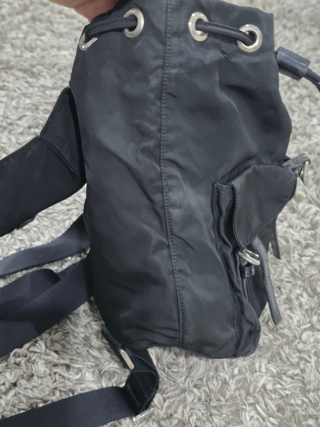 프라다 포코노 나일론 백팩 스몰 상품이미지9