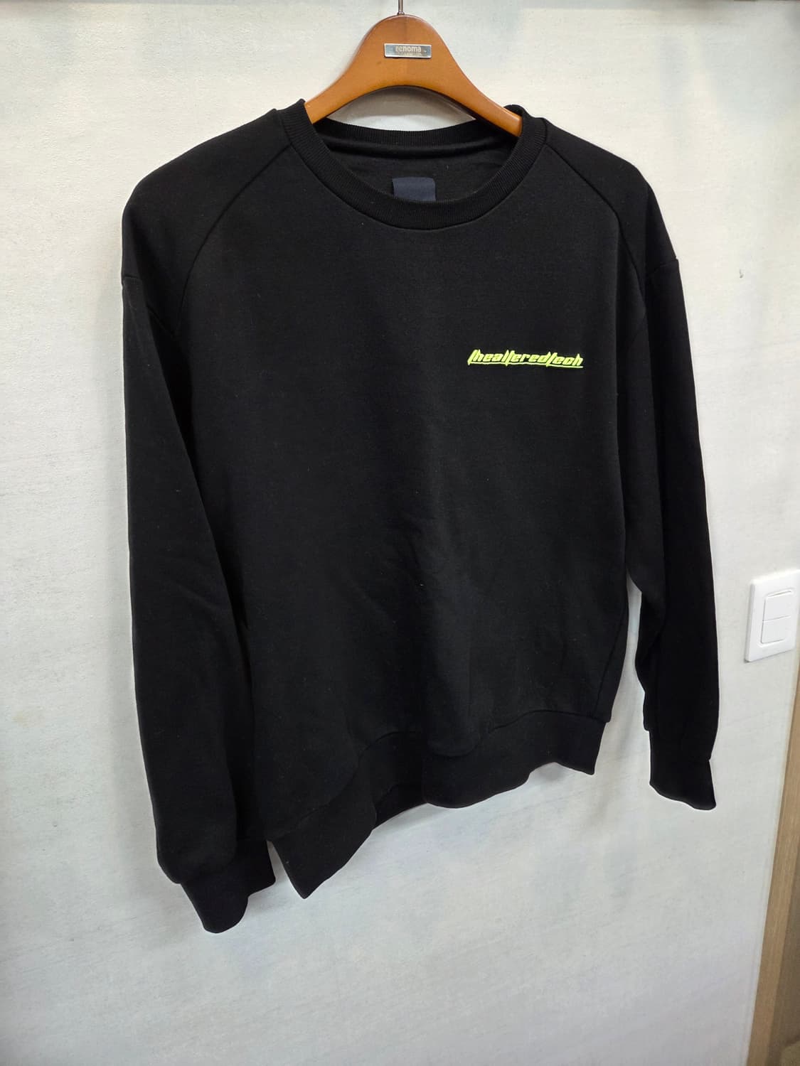 준지 자수 레터링 맨투맨 48 대략 L 상품이미지8