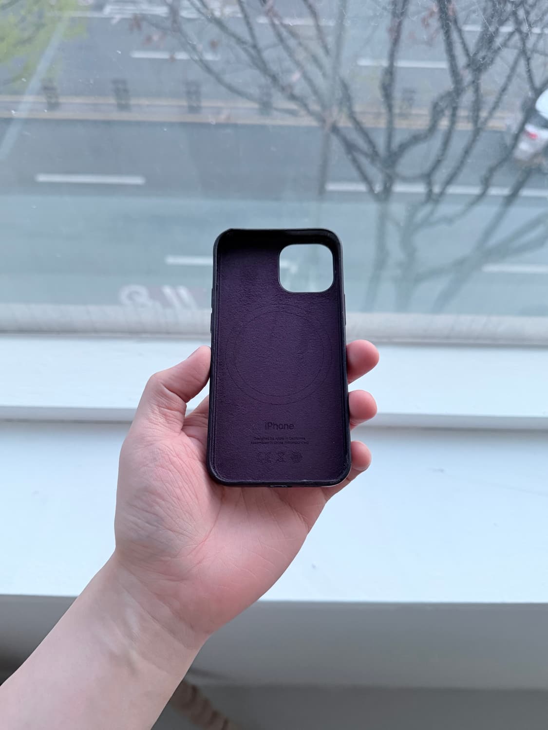 아이폰 13 미니 애플정품 가죽케이스 상품이미지2