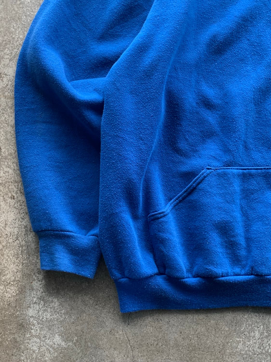 70s 러셀 애슬레틱 튜블러 스웻 후디 블루 상품이미지3