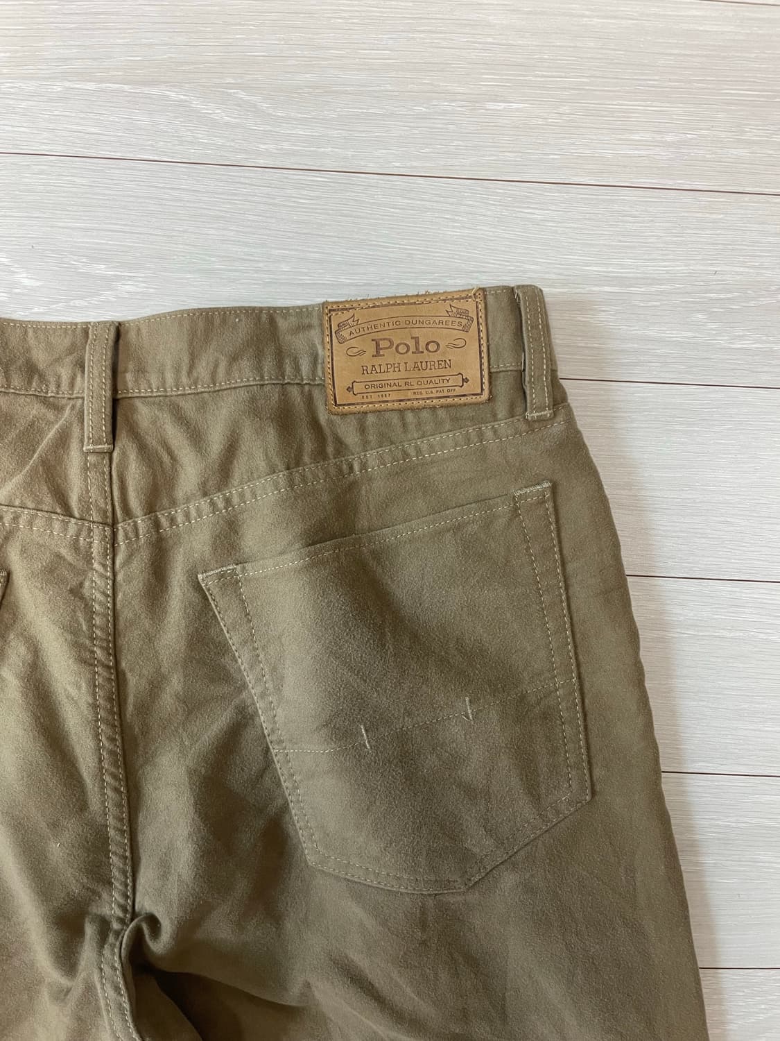 폴로 랄프로렌 코튼 팬츠 (브라운) 상품이미지6