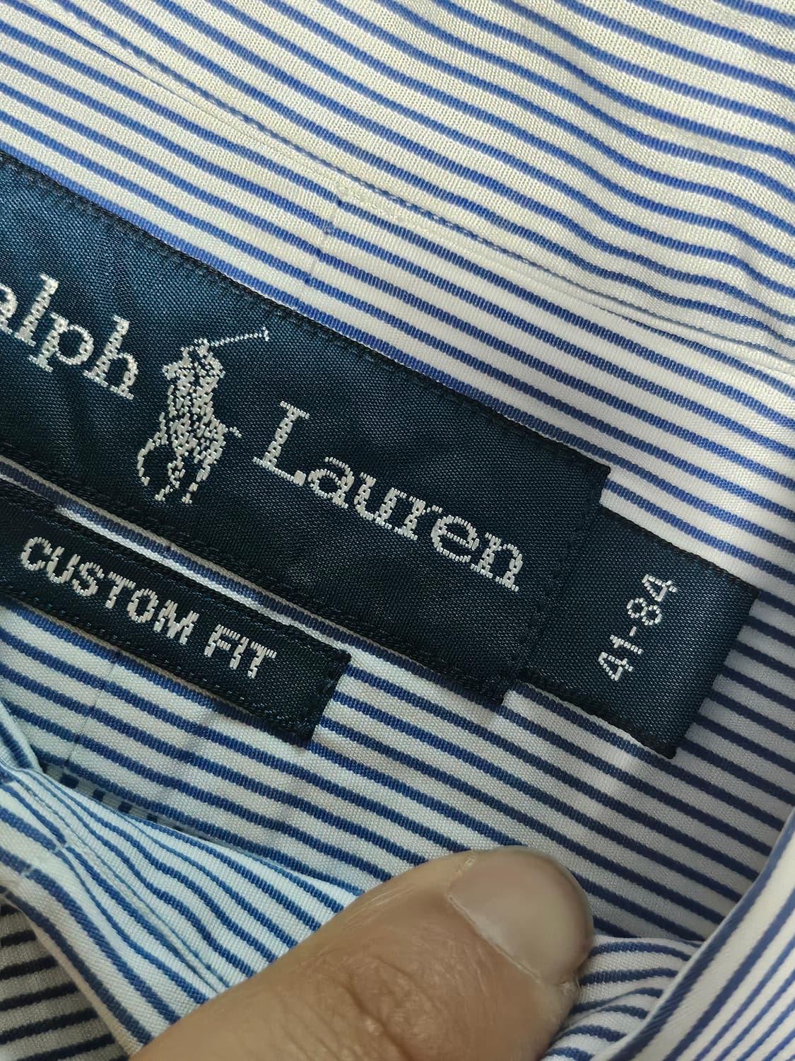 폴로랄프로렌 스트라이프 셔츠 XL 상품이미지3