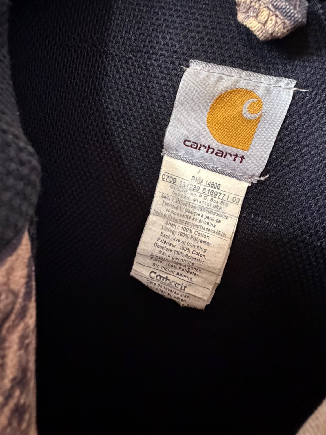 칼하트 리얼트리 액티브 워크 자켓 상품이미지7