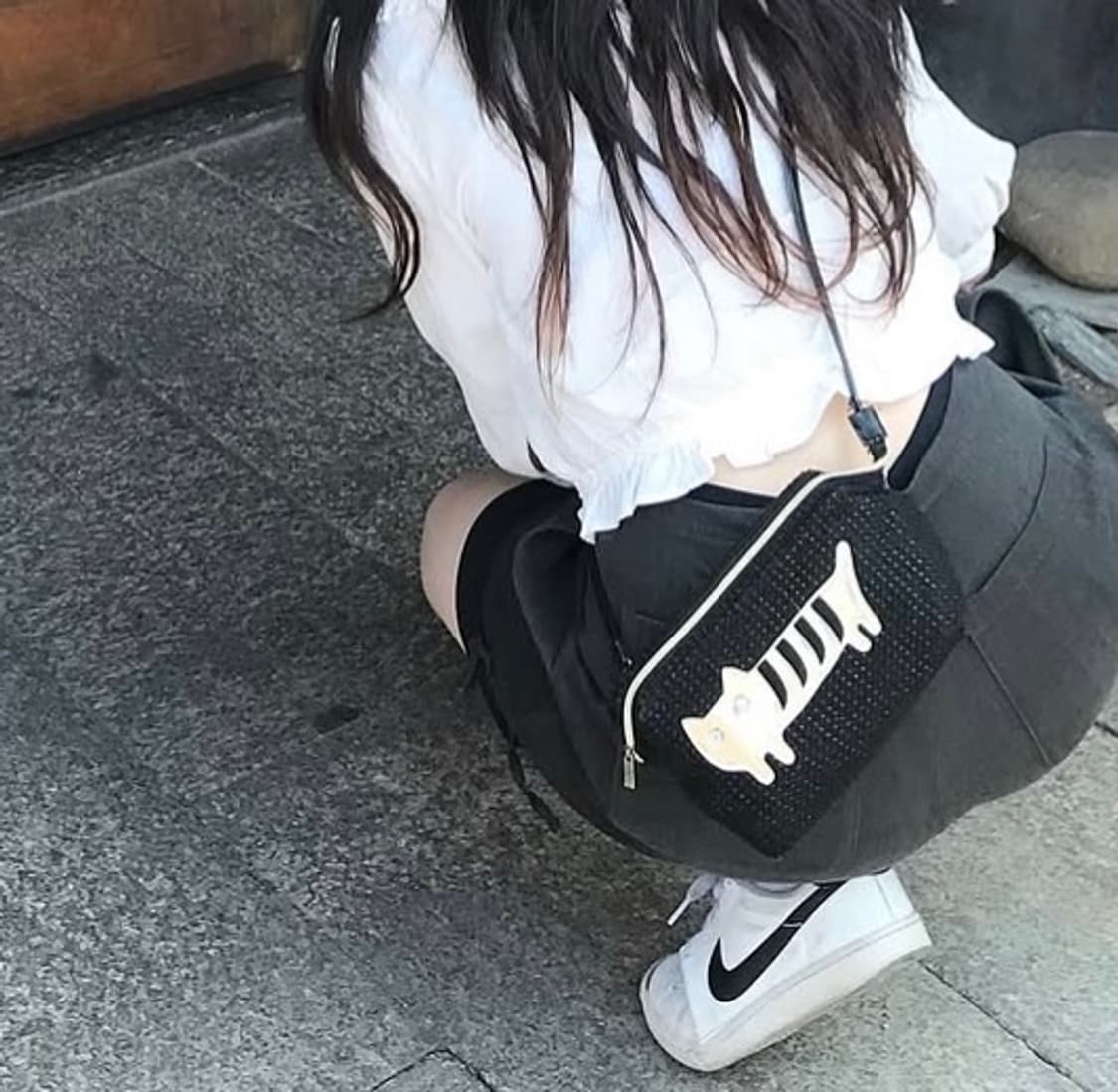 츠모리치사토 캣 크로스백 상품이미지4