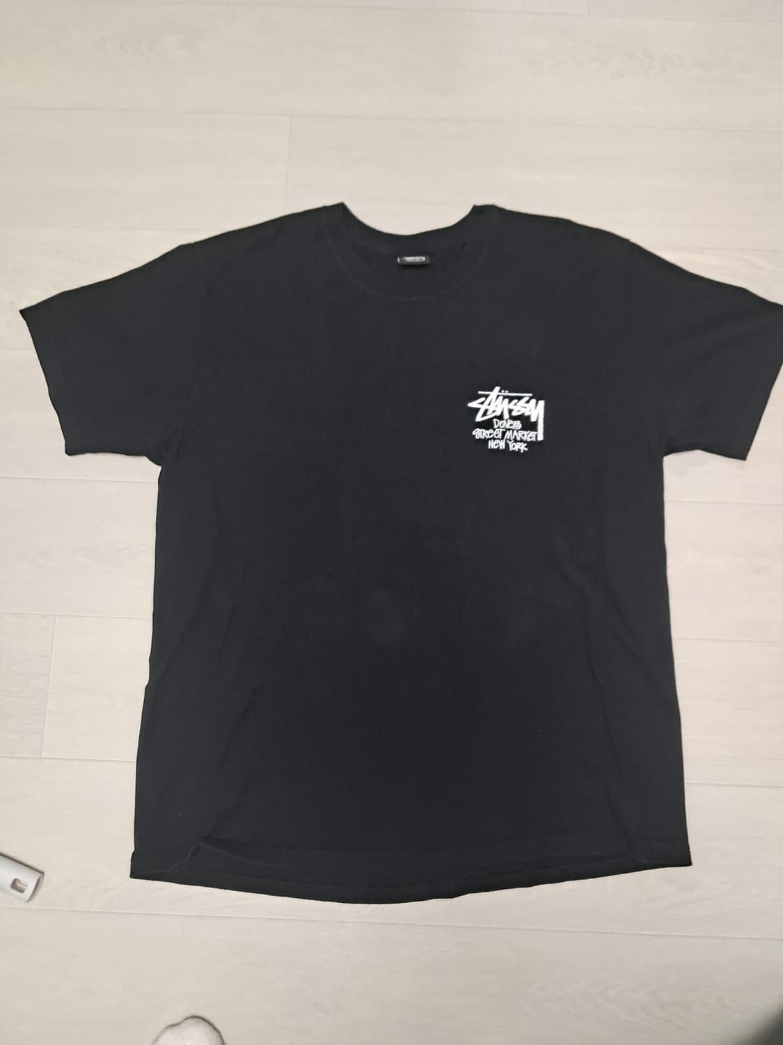 스투시 스탁 도버 스트리트 마켓 뉴욕 티셔츠 블랙 상품이미지2