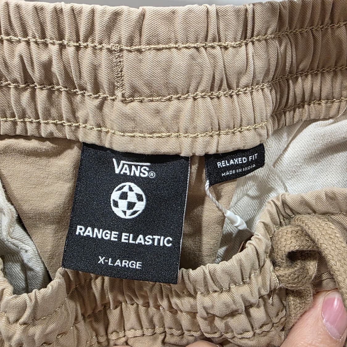 반스(Vans) 레인지 엘라스틱 쇼츠 베이지 상품이미지2