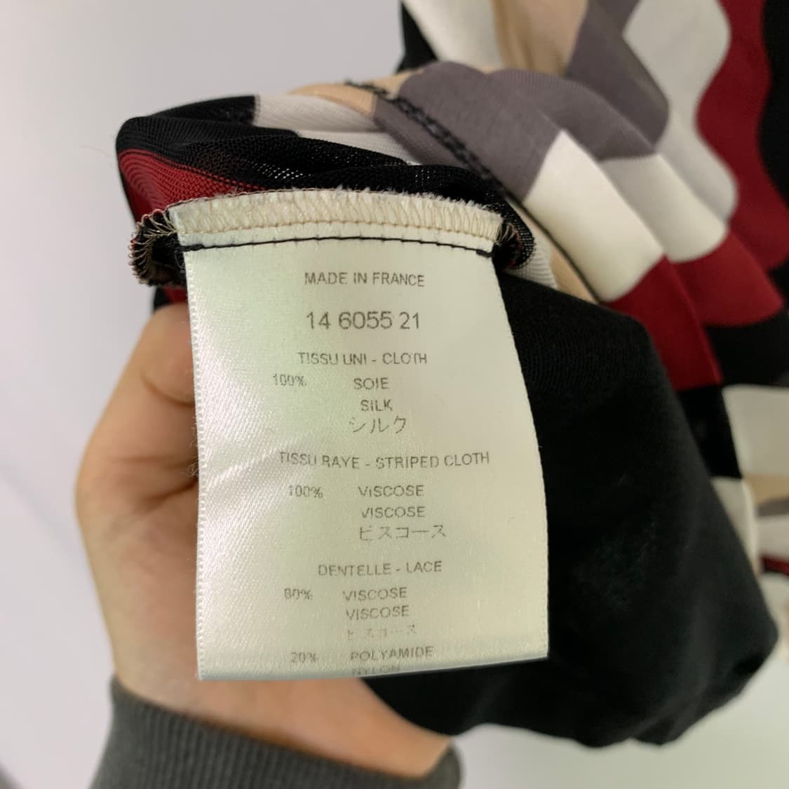 지방시 레이스 실크 모크넥 슬리브리스 민소매 나시 블라우스 상품이미지6