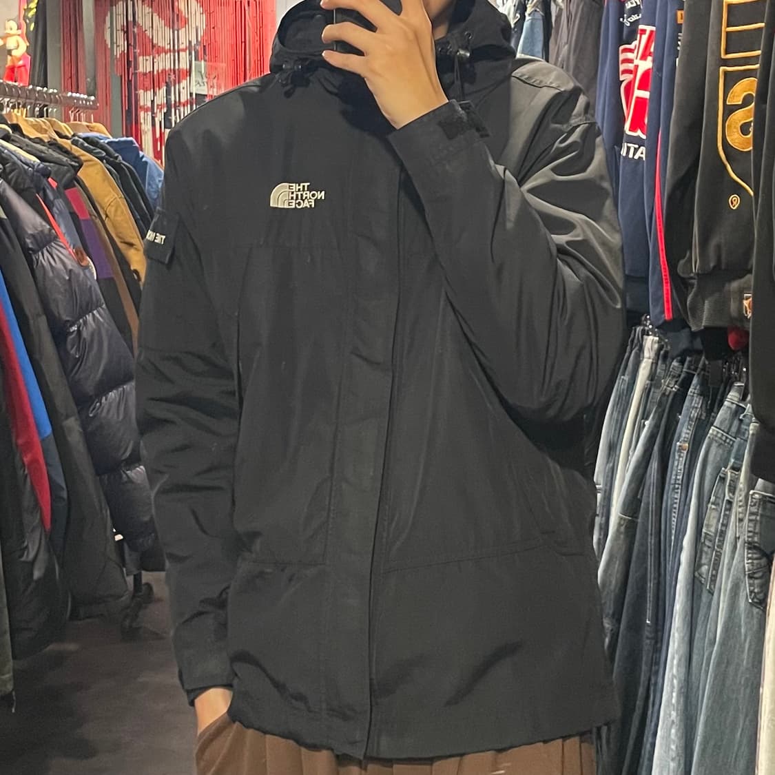 [IM] northface 노스페이스 블랙 바막(후드O) 상품이미지4