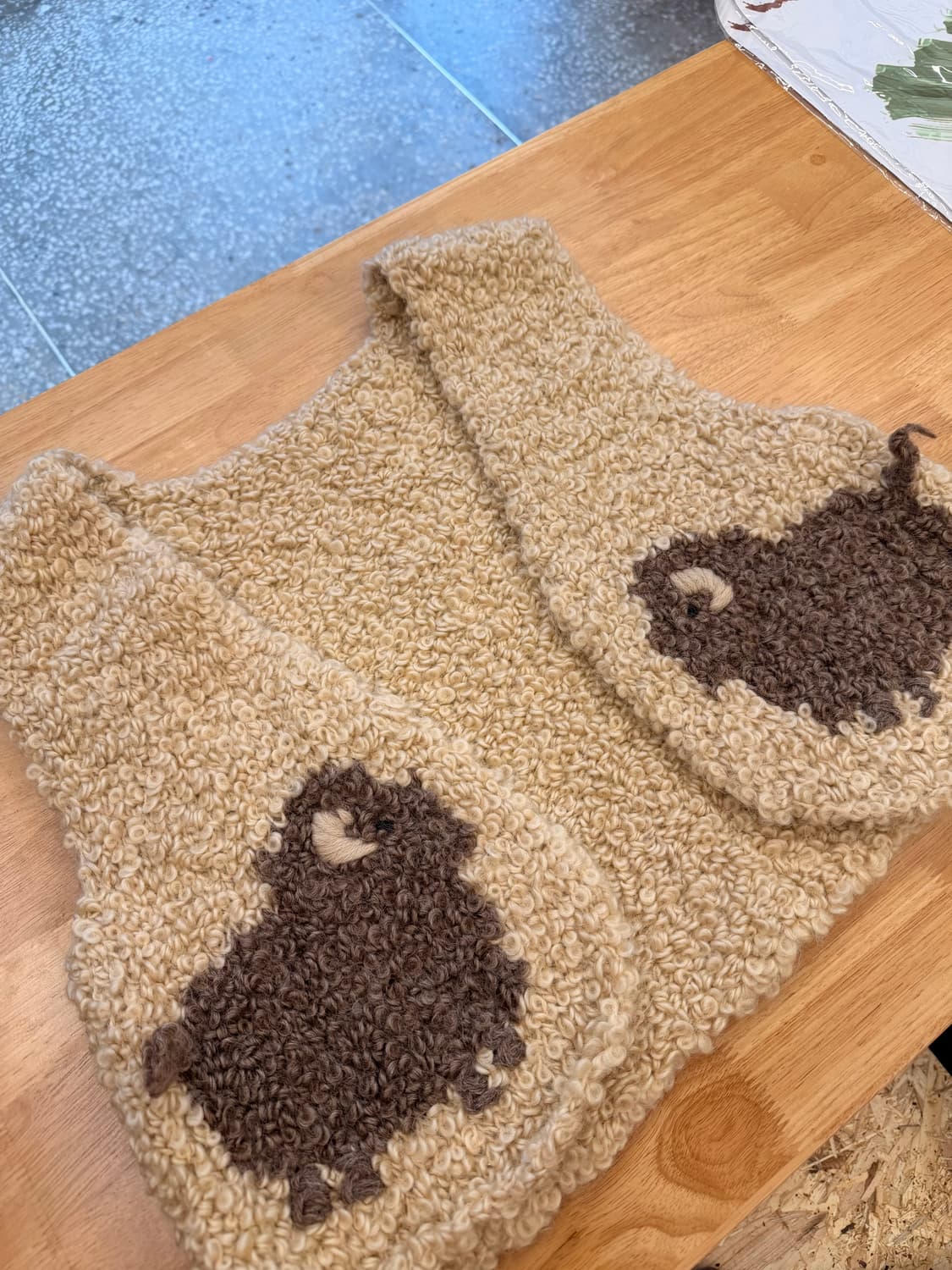 모 100% 양털 베스트 상품이미지1