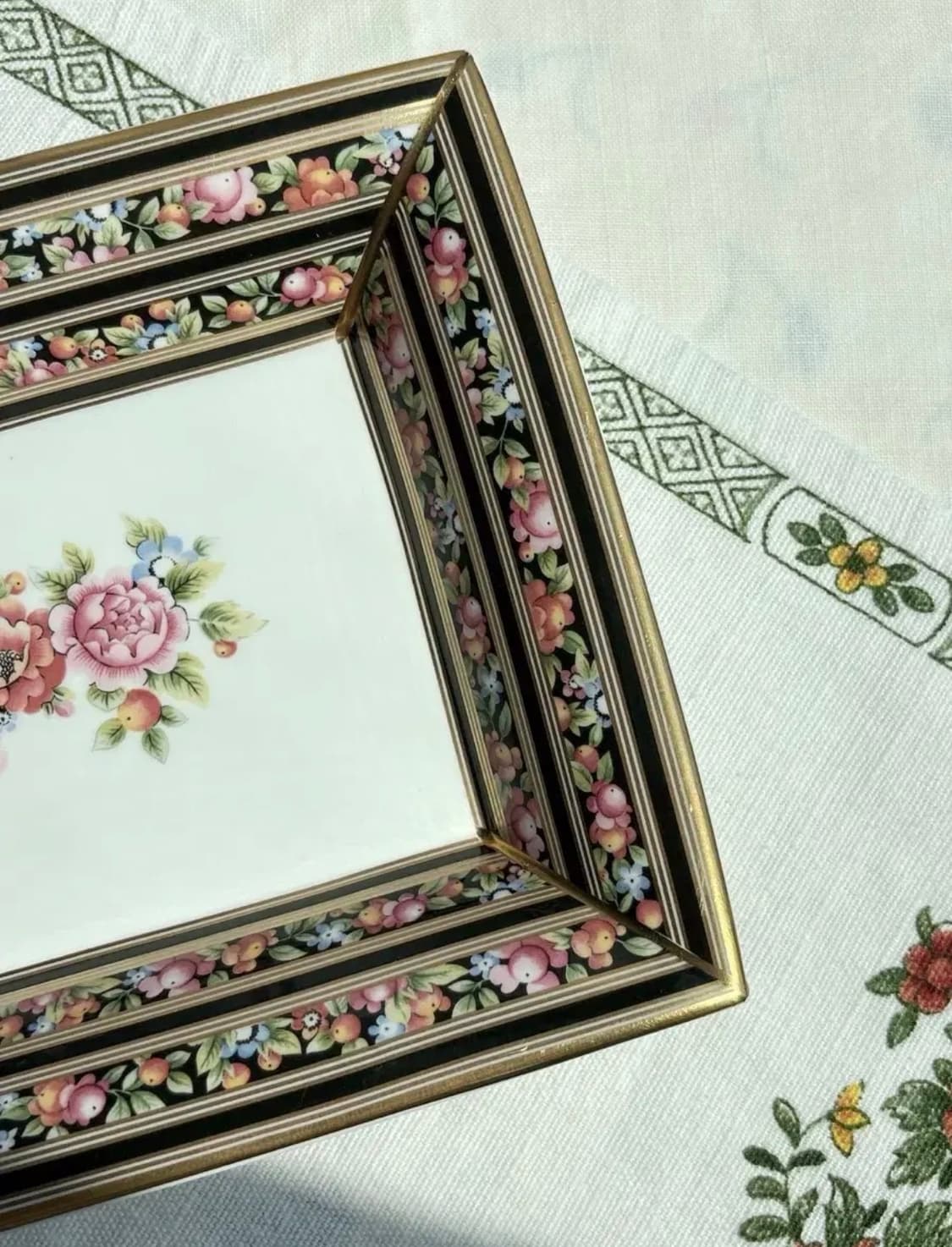 영국 빈티지 웨지우드 클리오 사각접시 상품이미지2