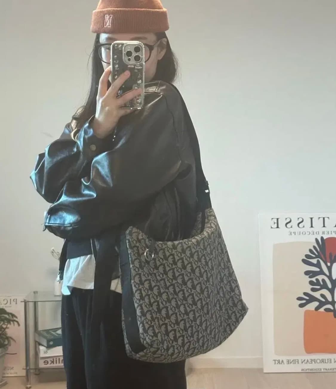 (남녀공용) 디올 빈티지 오블리크 크로스백 호보백 상품이미지8