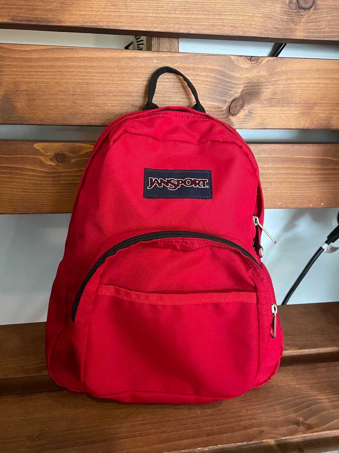 잔스포츠 미니 백팩 레드 상품이미지1