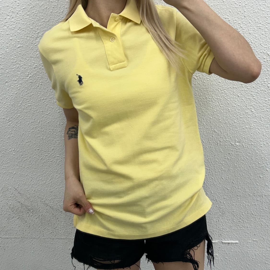 폴로 랄프로렌 네이비포니 레몬맛 pk반팔 S 상품이미지1