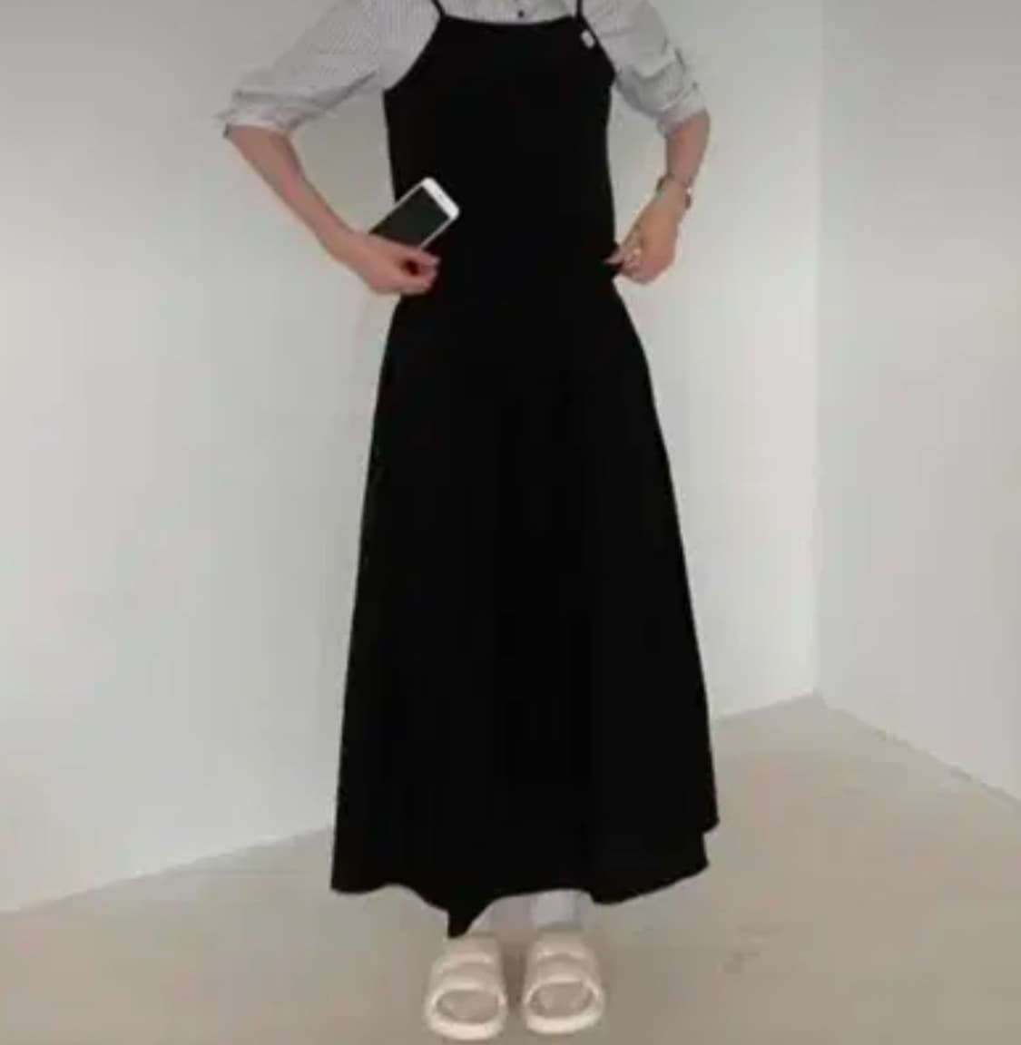 보우아카이브 벨스커트 (롱) 상품이미지1