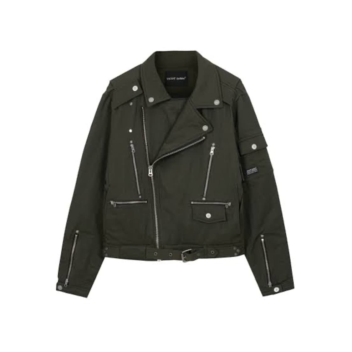 베이컨트 아카이브 패디드 라이더 자켓 카키 상품이미지1