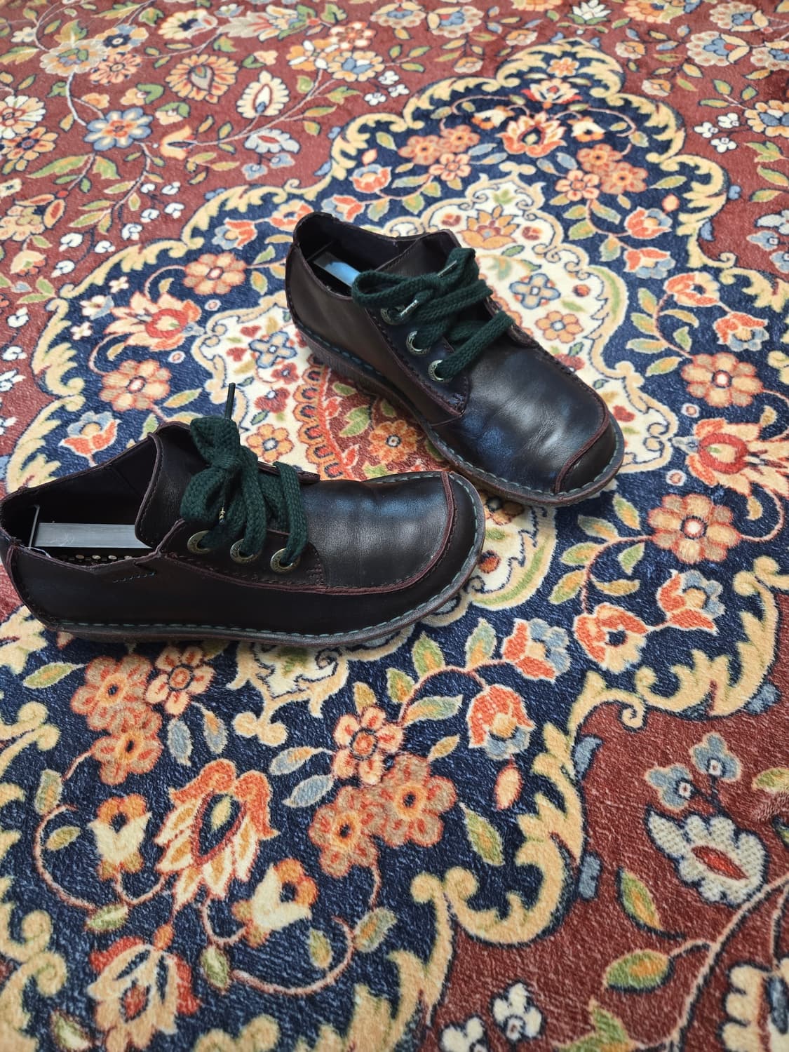 클락스 퍼니 드림 다크 브라운 레더 235/UK4.5 상품이미지8