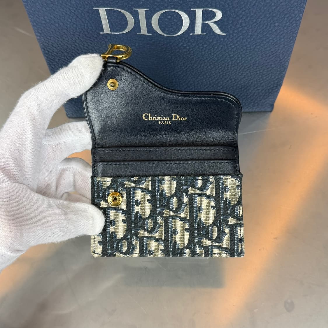 [리오브] 디올 오블리크 새들 카드지갑 상품이미지4