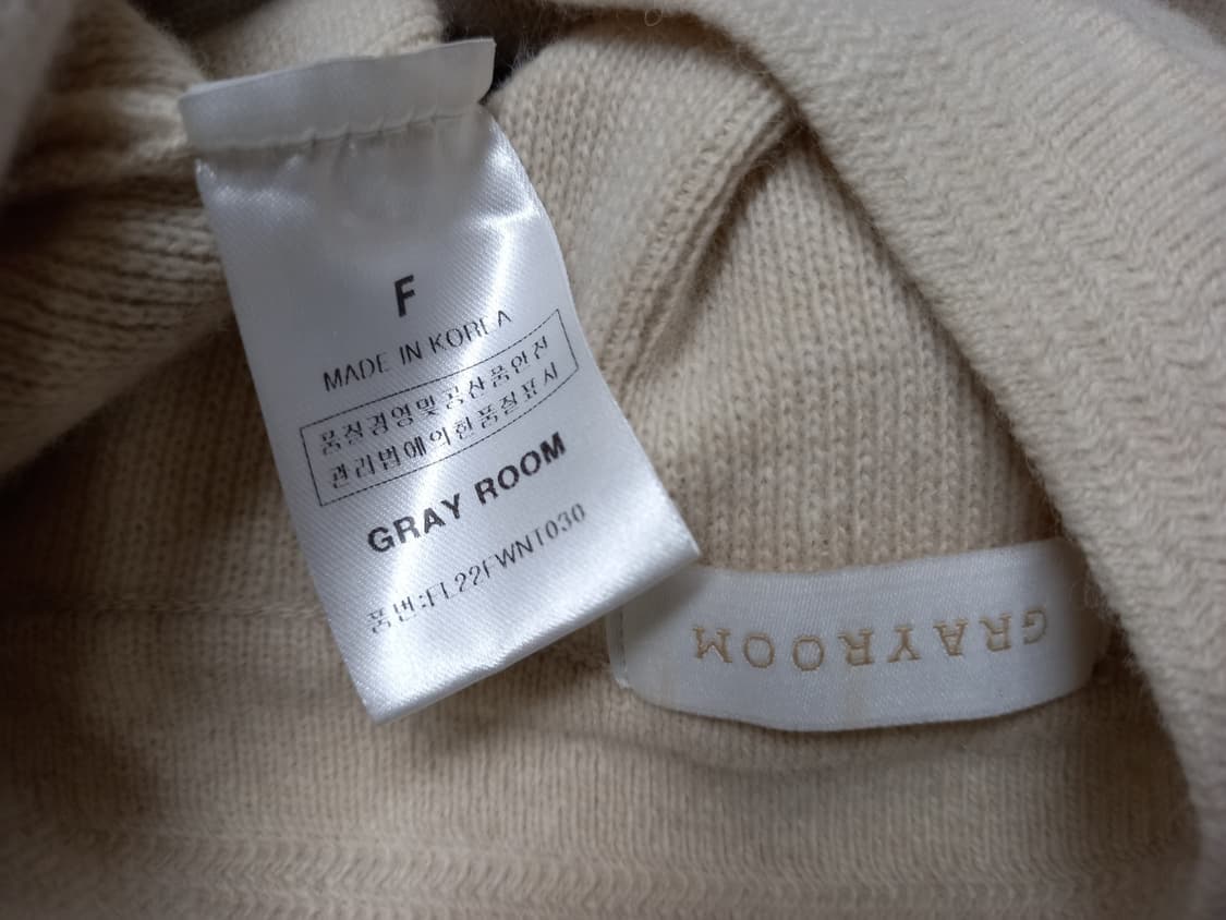 새 그레이룸 캐시미어블랜 홀가먼트 맥시 롱 원피스 F 상품이미지9