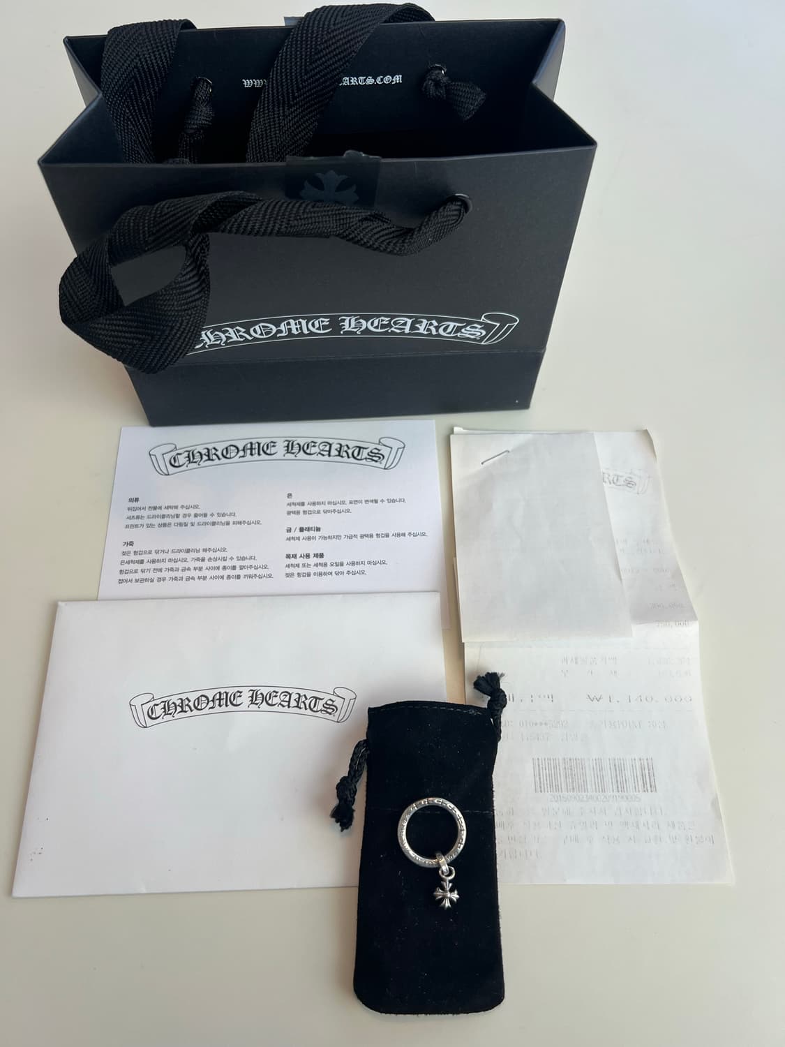 [us4.5] 크롬하츠 ntfl ch plus 스택링 상품이미지1