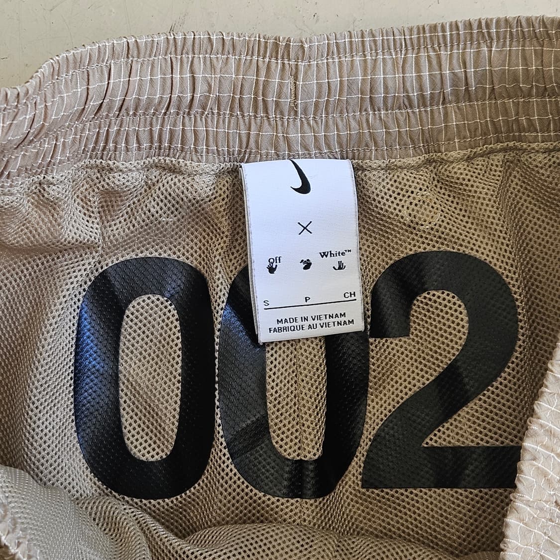 NIKE OFF WHITE 나이키 오프화이트 반바지 우븐 쇼츠 S 상품이미지4