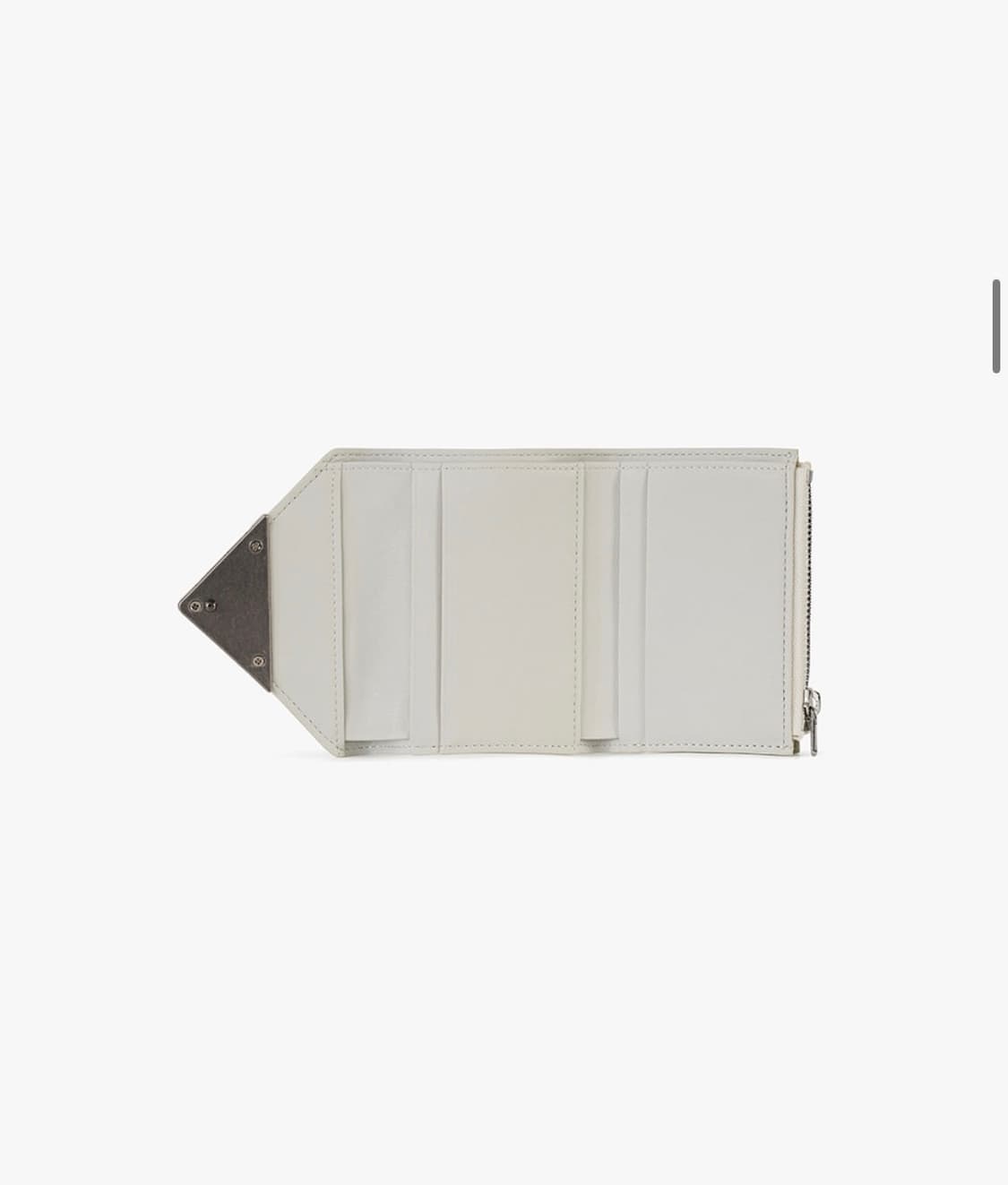 페넥 fennec matt triangle wallet 크림 상품이미지3