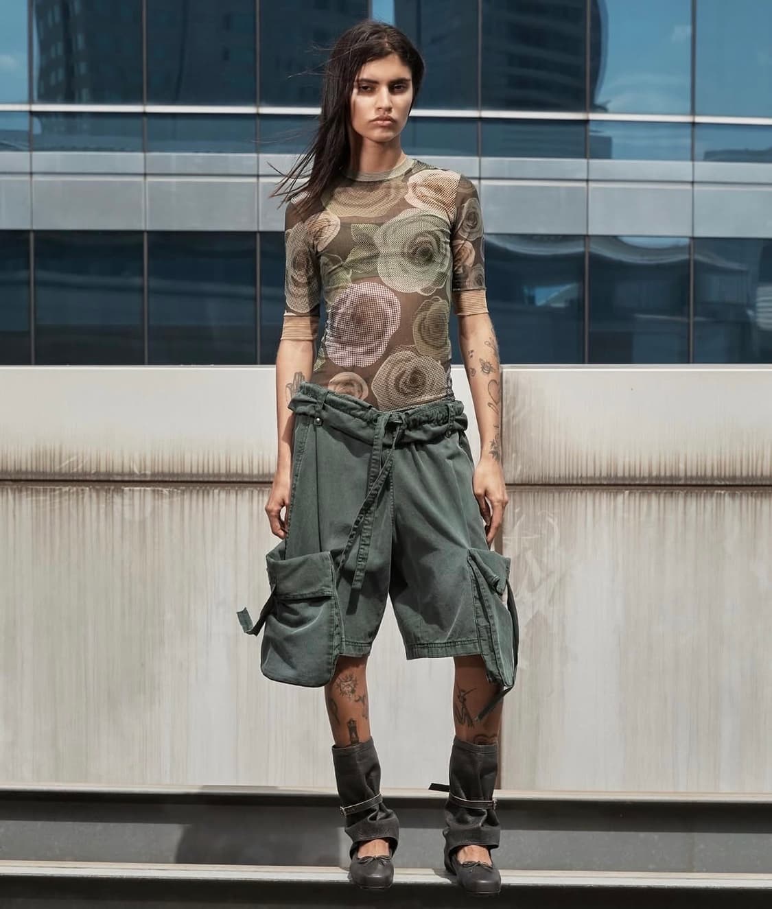 Open yy 카고팬츠 L 상품이미지3