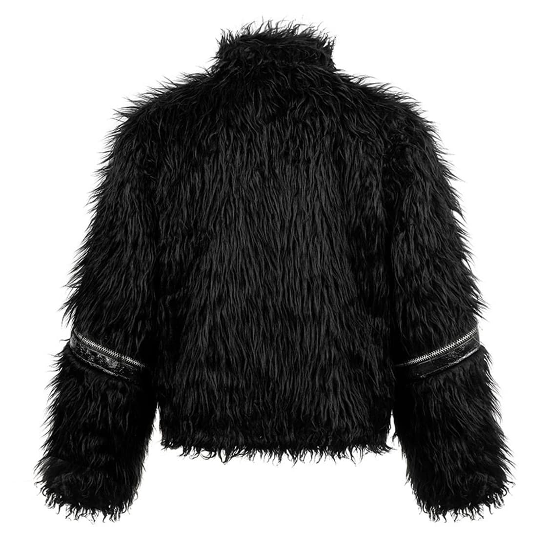Noir Black Fur Bomber 상품이미지2