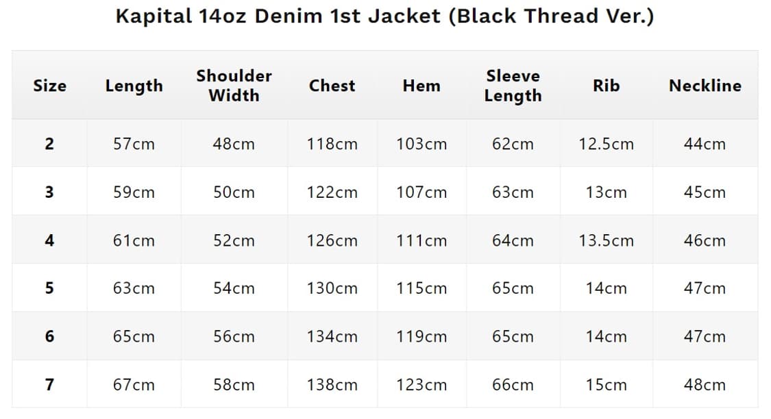 캐피탈 KAPITAL 14온즈 데님 1st 자켓 (흑사 ver) 상품이미지9