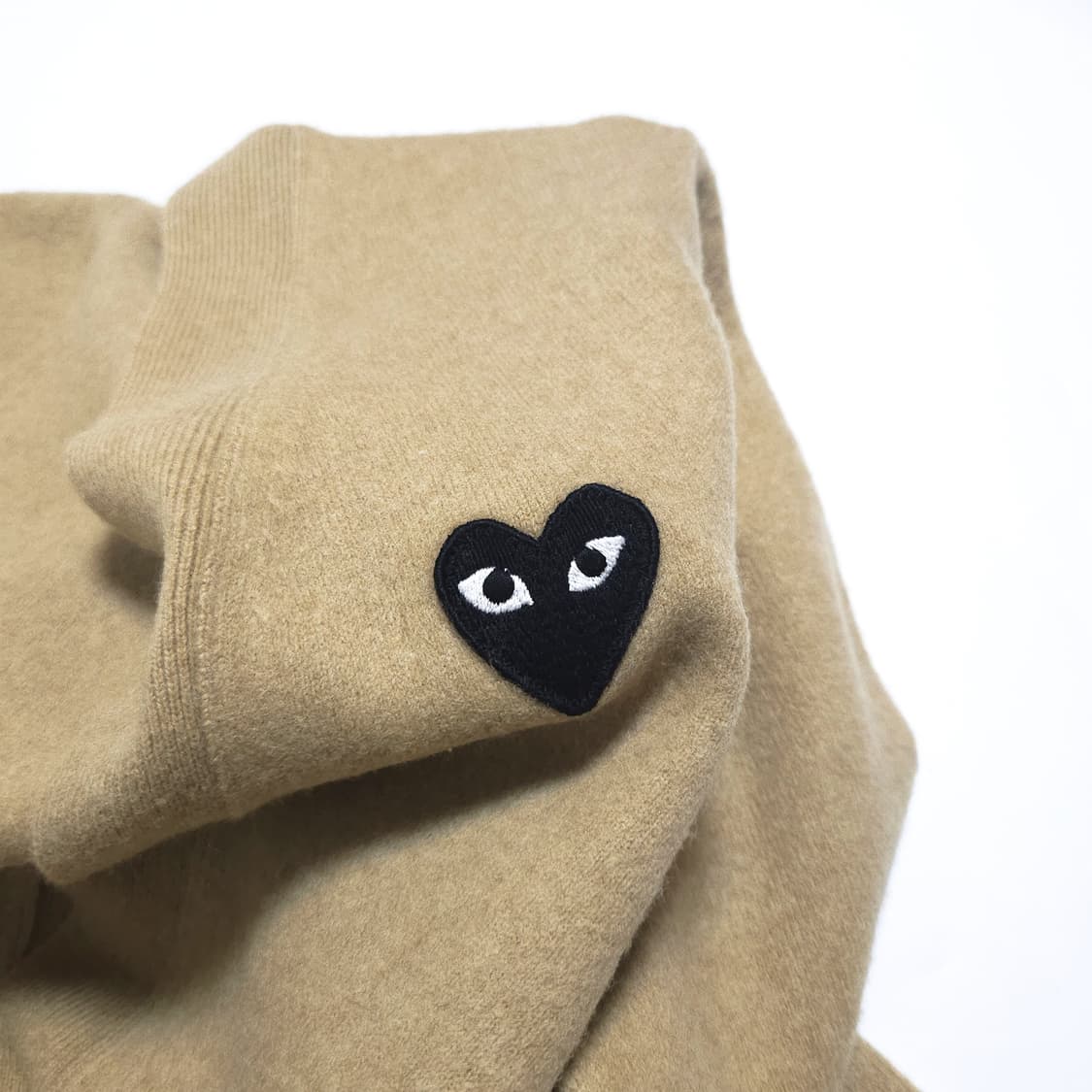 꼼데가르송 블랙 와펜 울 가디건 베이지 상품이미지4