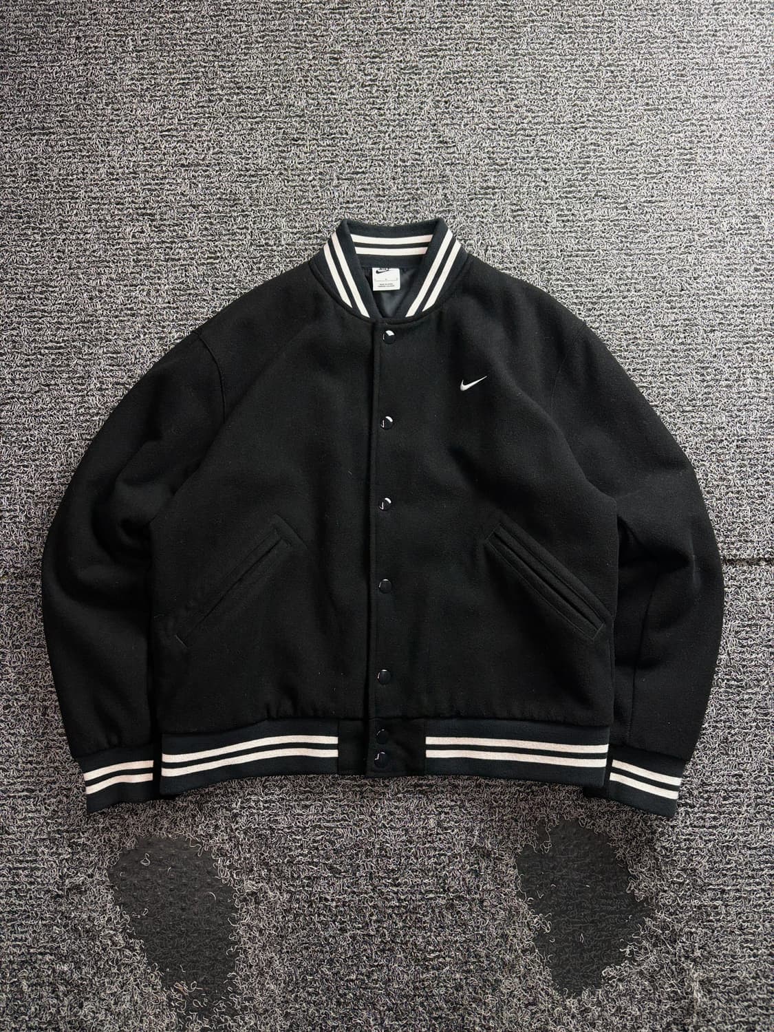 나이키 스우시 nsw 어센틱 바시티 자켓 3739 상품이미지2