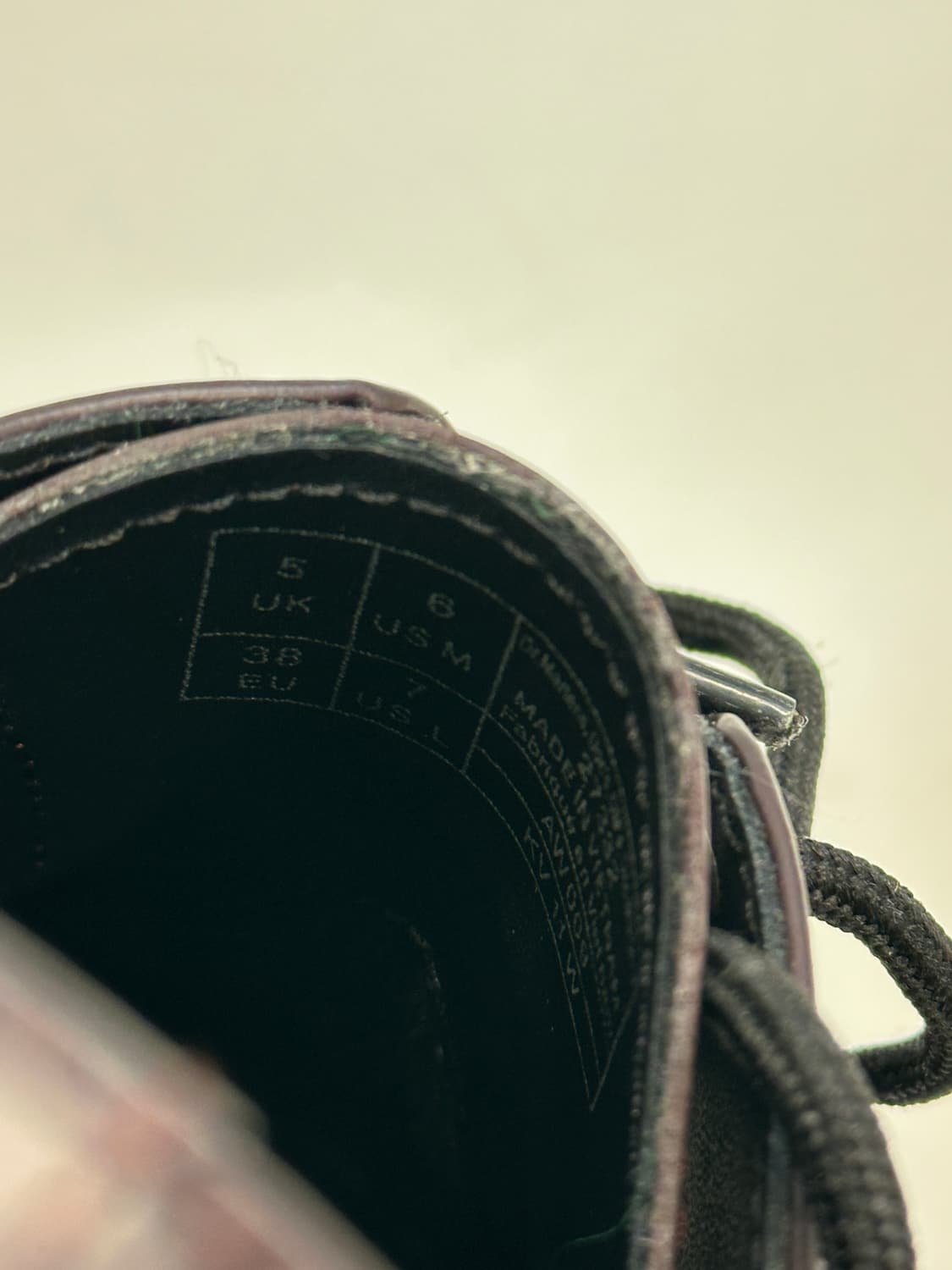 닥터마틴 1461 쿼드 버건디 상품이미지7