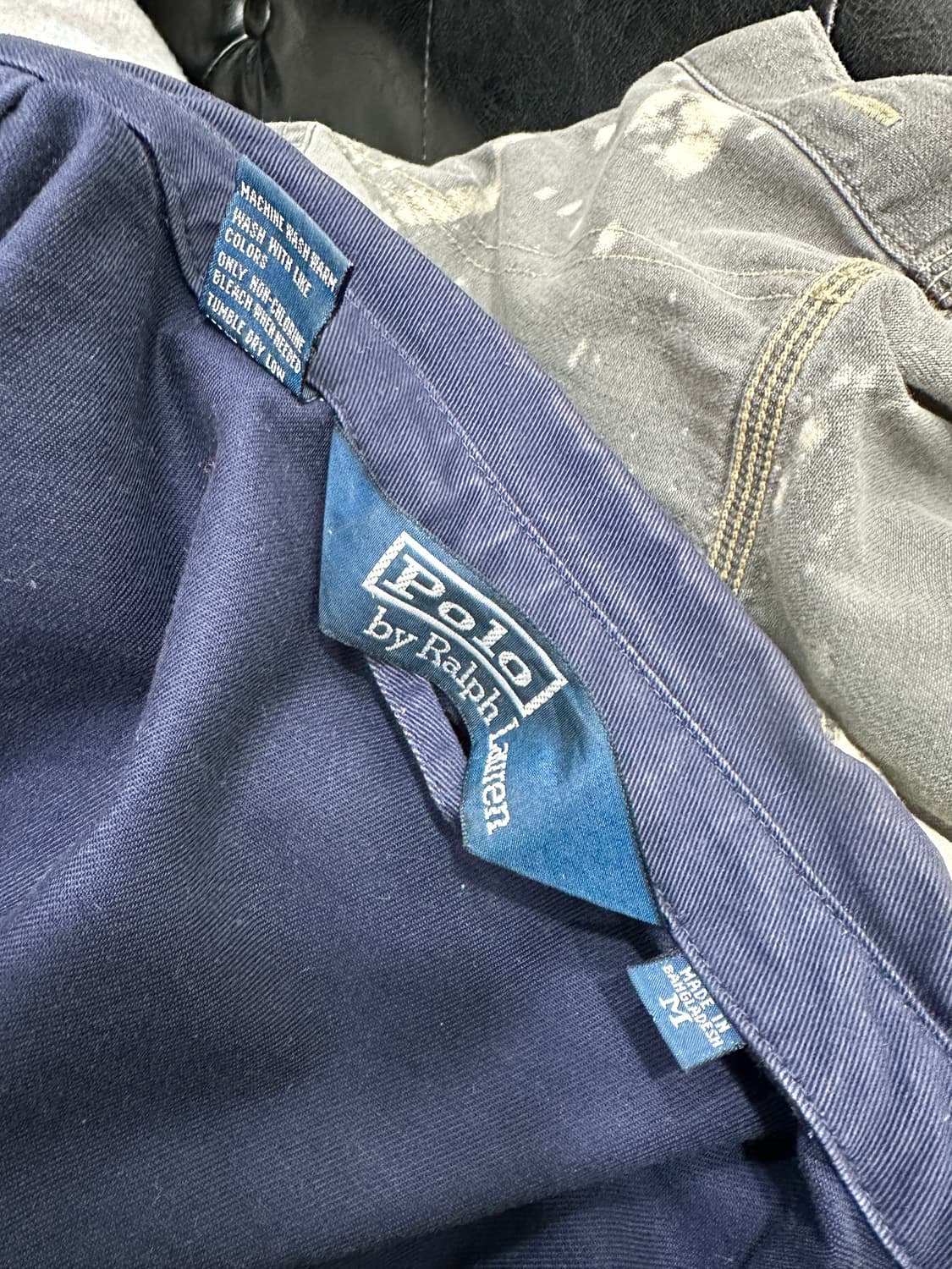 폴로 블루종 치노자켓 네이비 M 상품이미지3