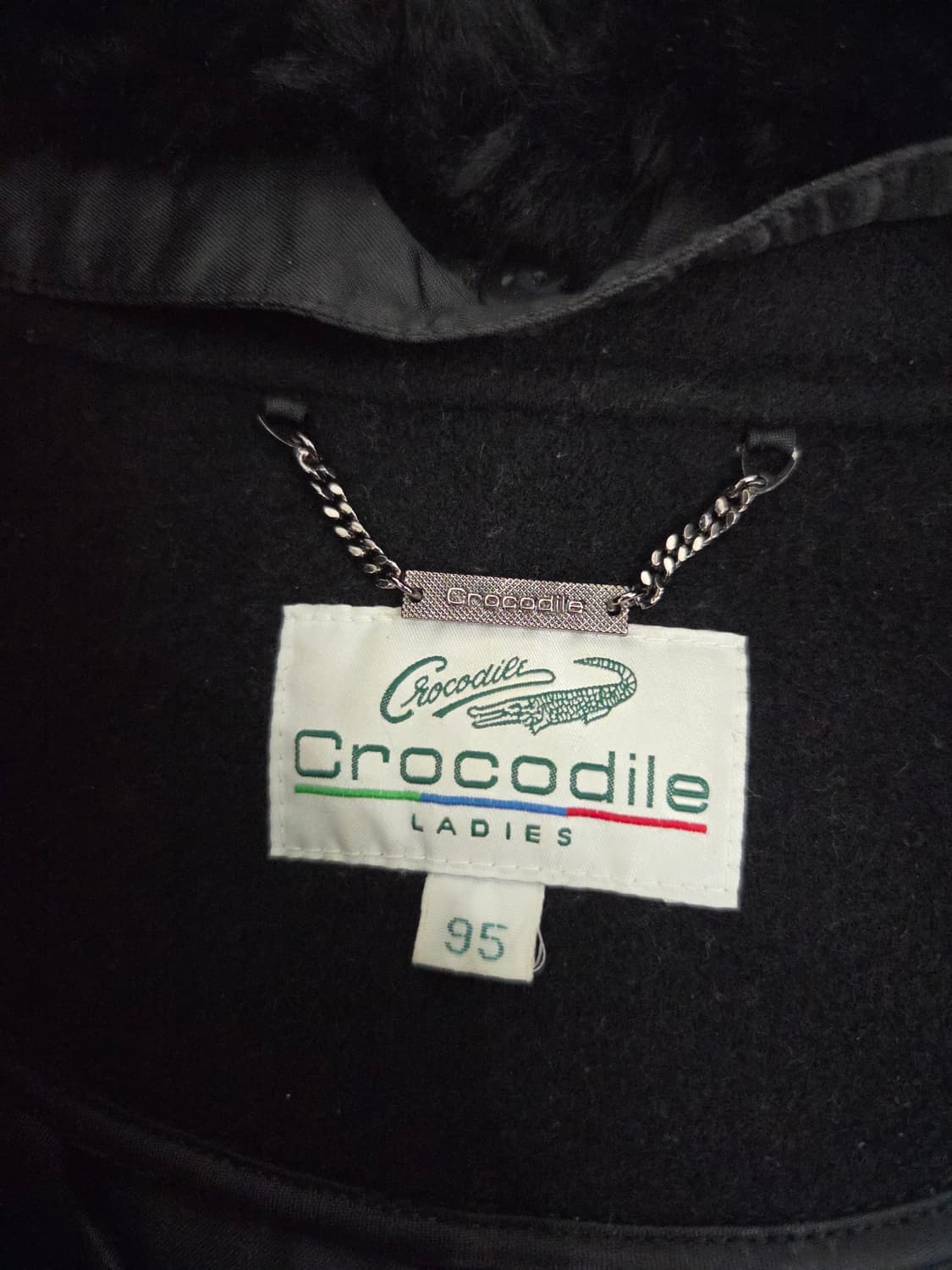 크로커다일레이디 렉스 퍼 배색 울 자켓 상품이미지7