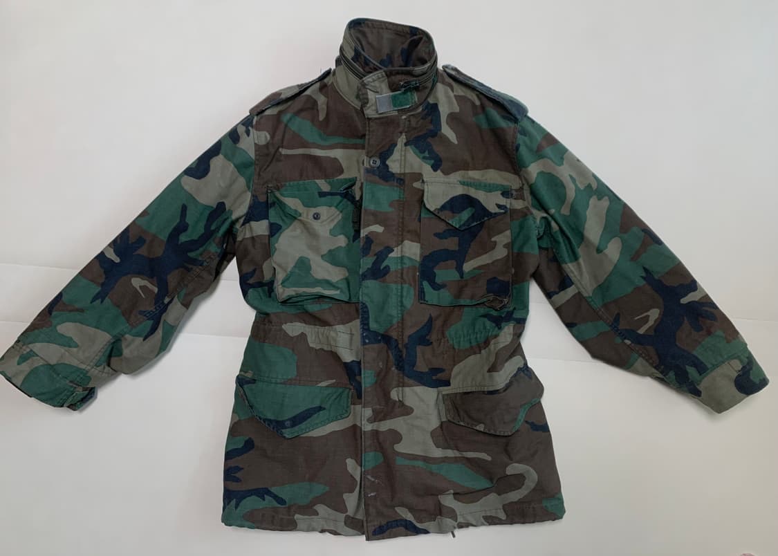 90s 미군 오리지널 우드랜드  M65 필드자켓 SR 상품이미지1