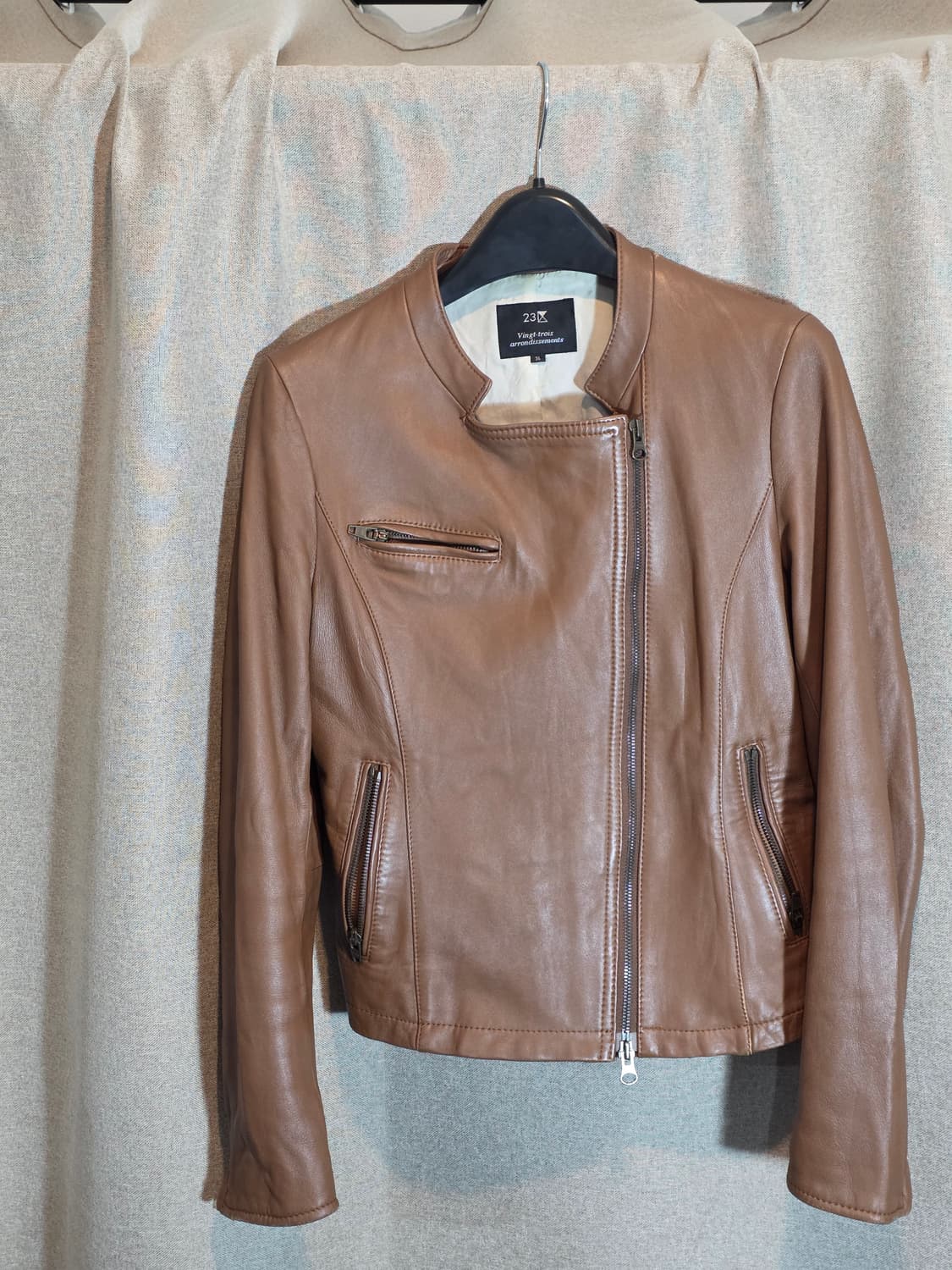 23区 sheep leather jacket 상품이미지5