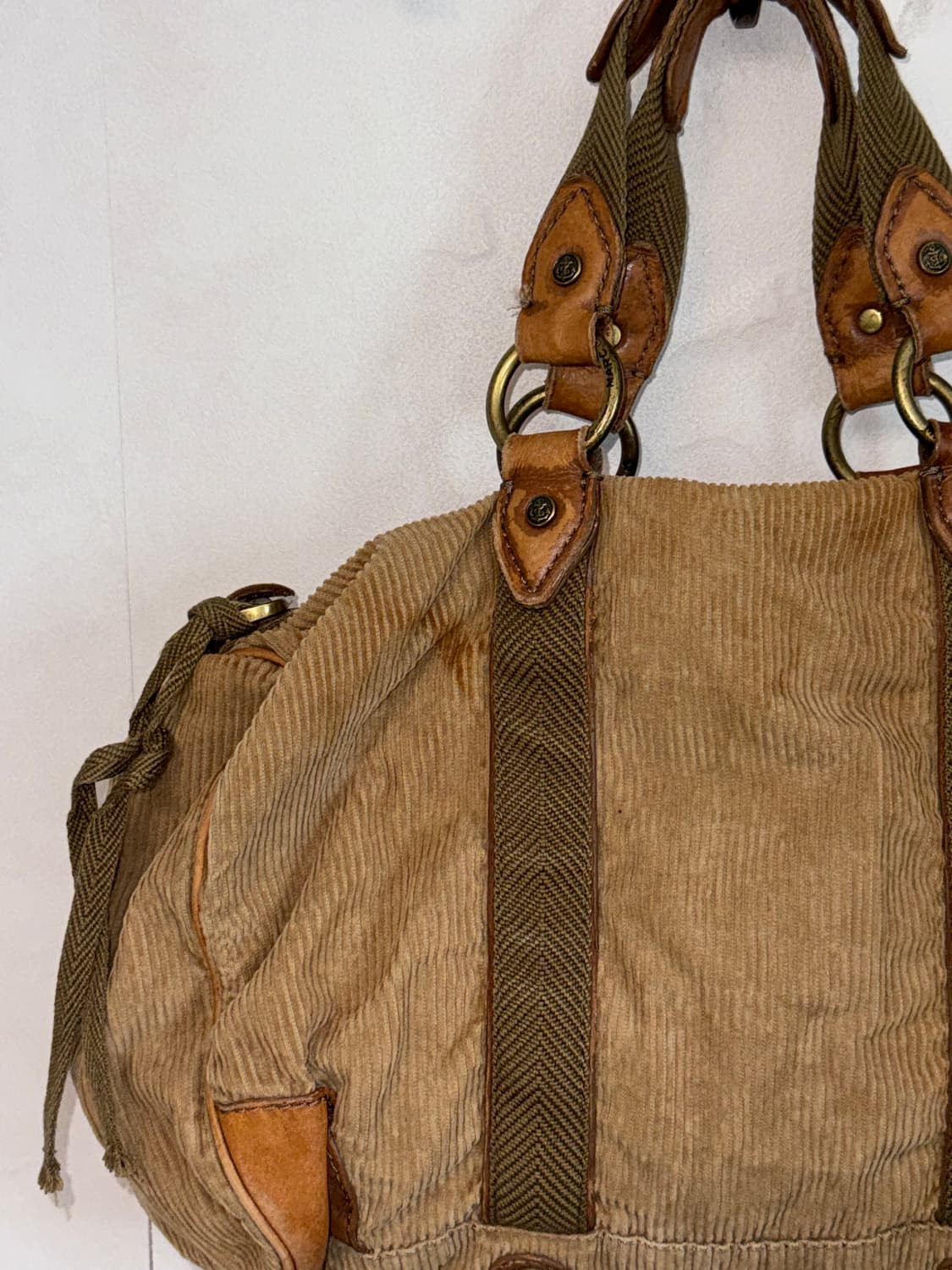 Marc by Marc Jacobs brown corduroy 토트백  상품이미지6